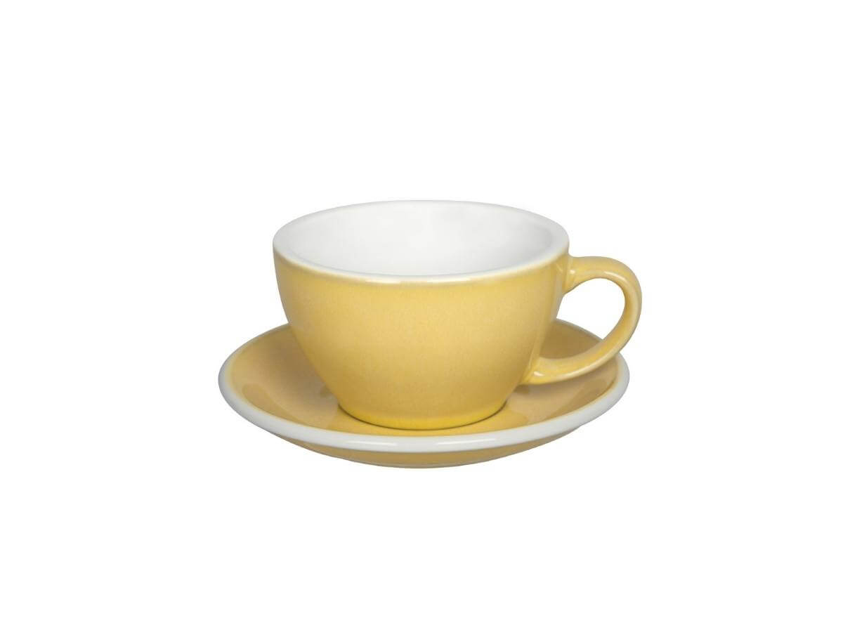 Loveramics | Tasse &amp; soucoupe à latte Egg de 300 ml - Couleurs de potier