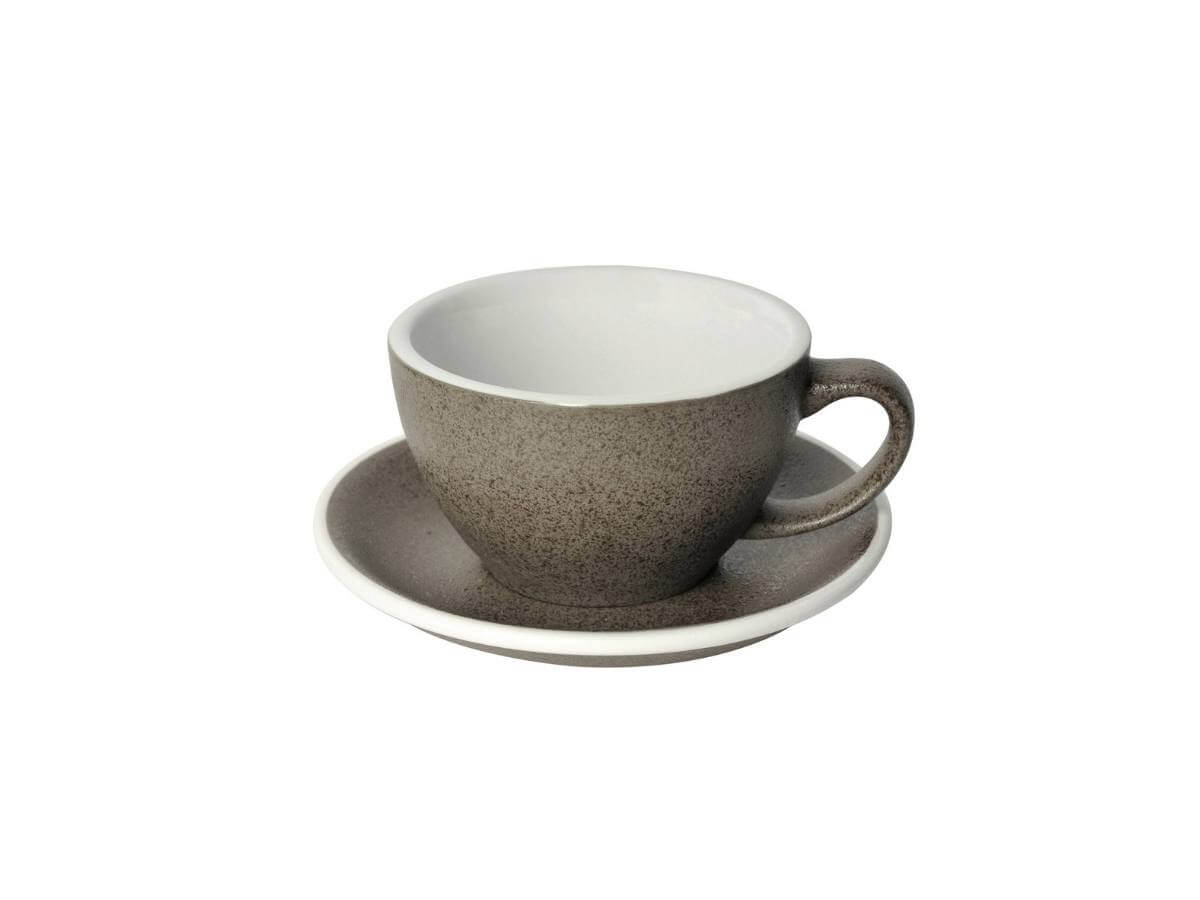 Loveramics | Tasse &amp; soucoupe à latte Egg de 300 ml - Couleurs de potier