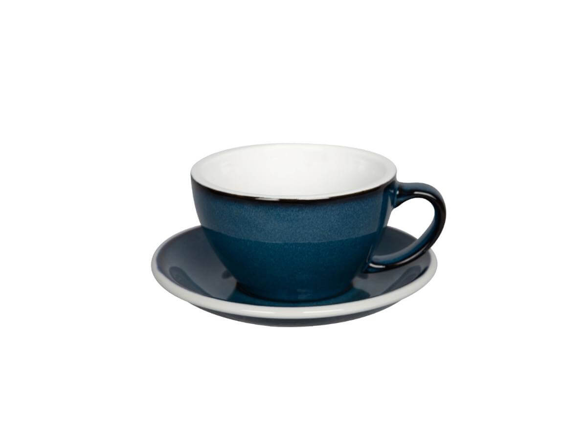 Loveramics | Tasse & soucoupe à latte Egg de 300 ml - Couleurs de potier