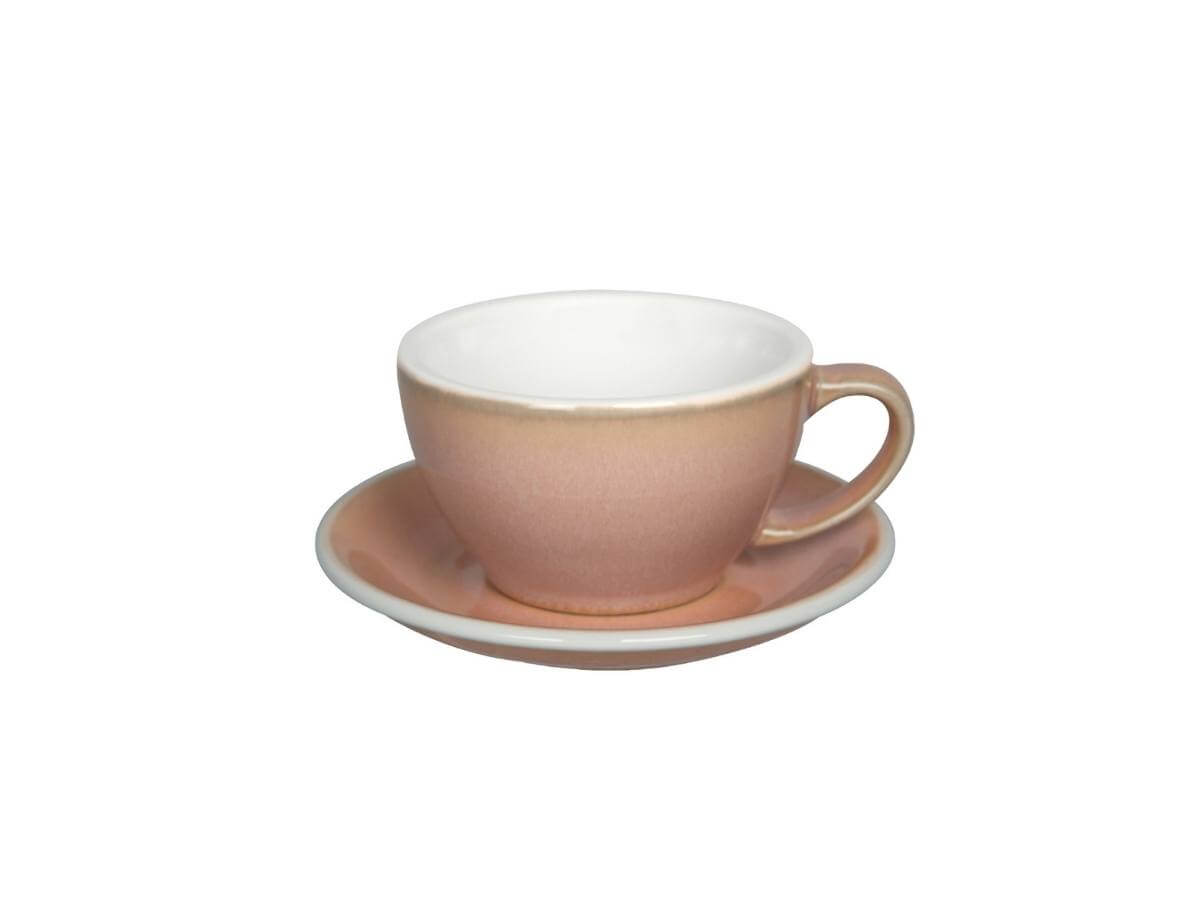 Loveramics | Tasse &amp; soucoupe à latte Egg de 300 ml - Couleurs de potier
