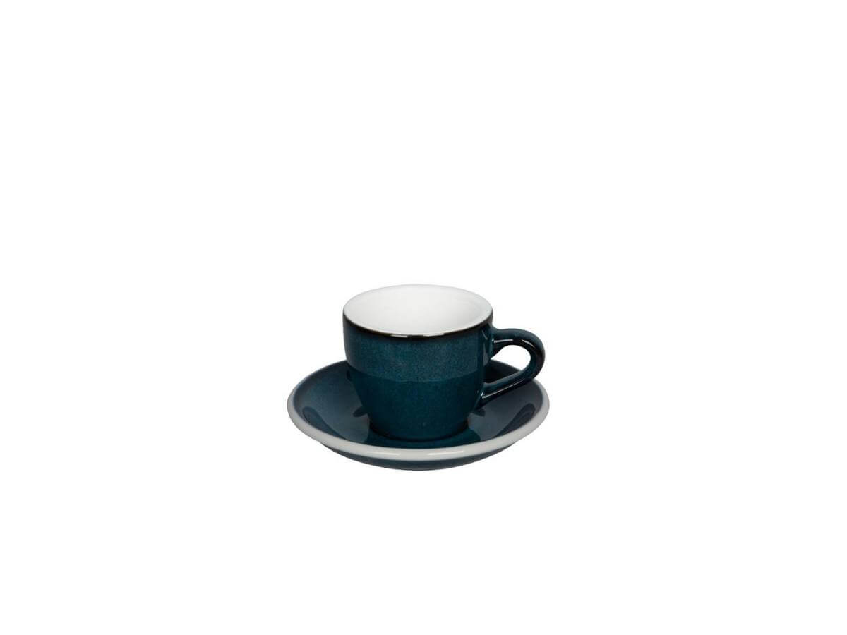 Loveramics | Tasse & soucoupe à espresso Egg de 80 ml - Couleurs de potier