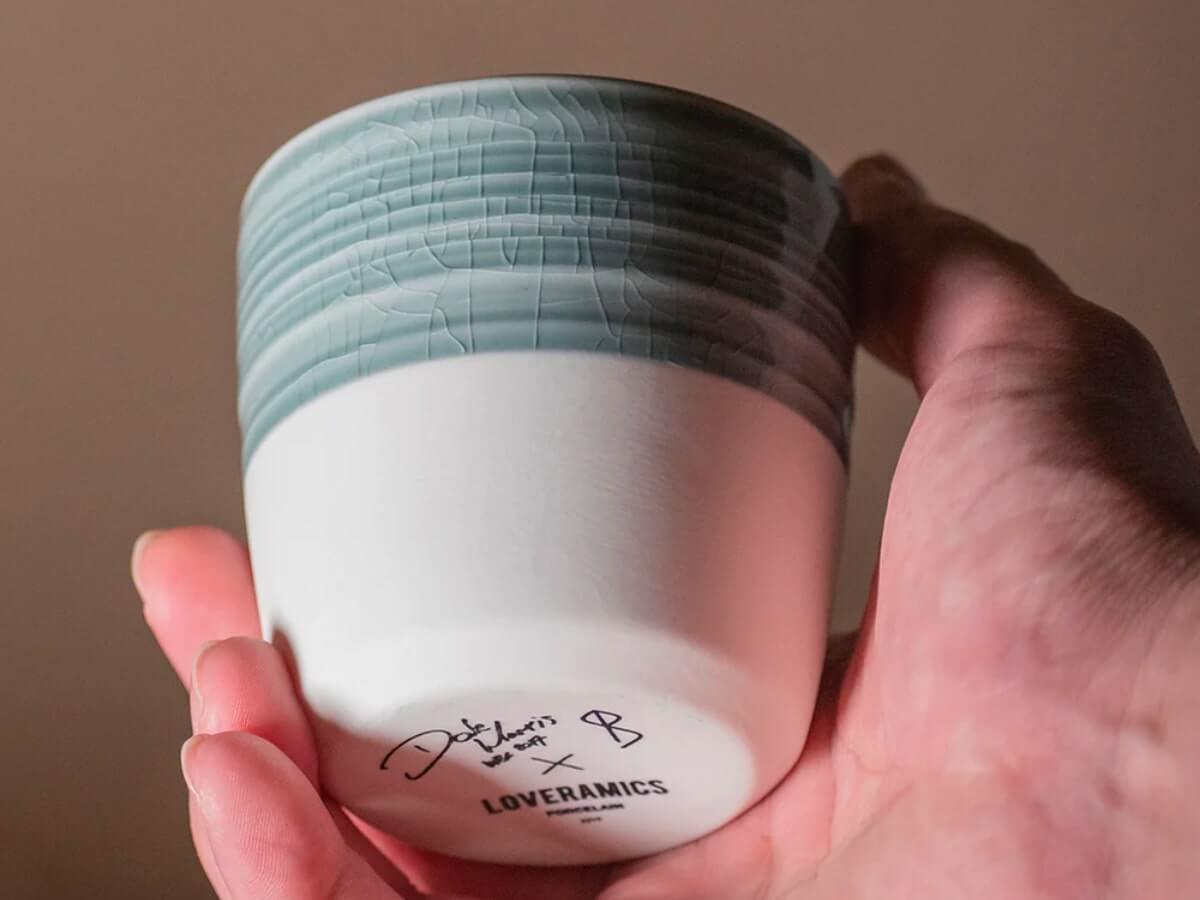 Loveramics | Tasse Dale Harris « Champions Signature » 200ml (Cappuccino)