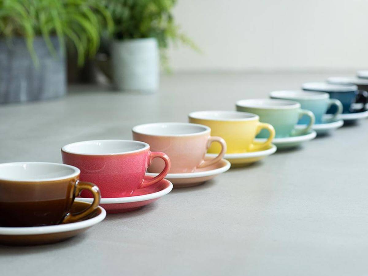 Loveramics | Tasse &amp; soucoupe à cappuccino Egg de 200 ml - Couleurs de potier