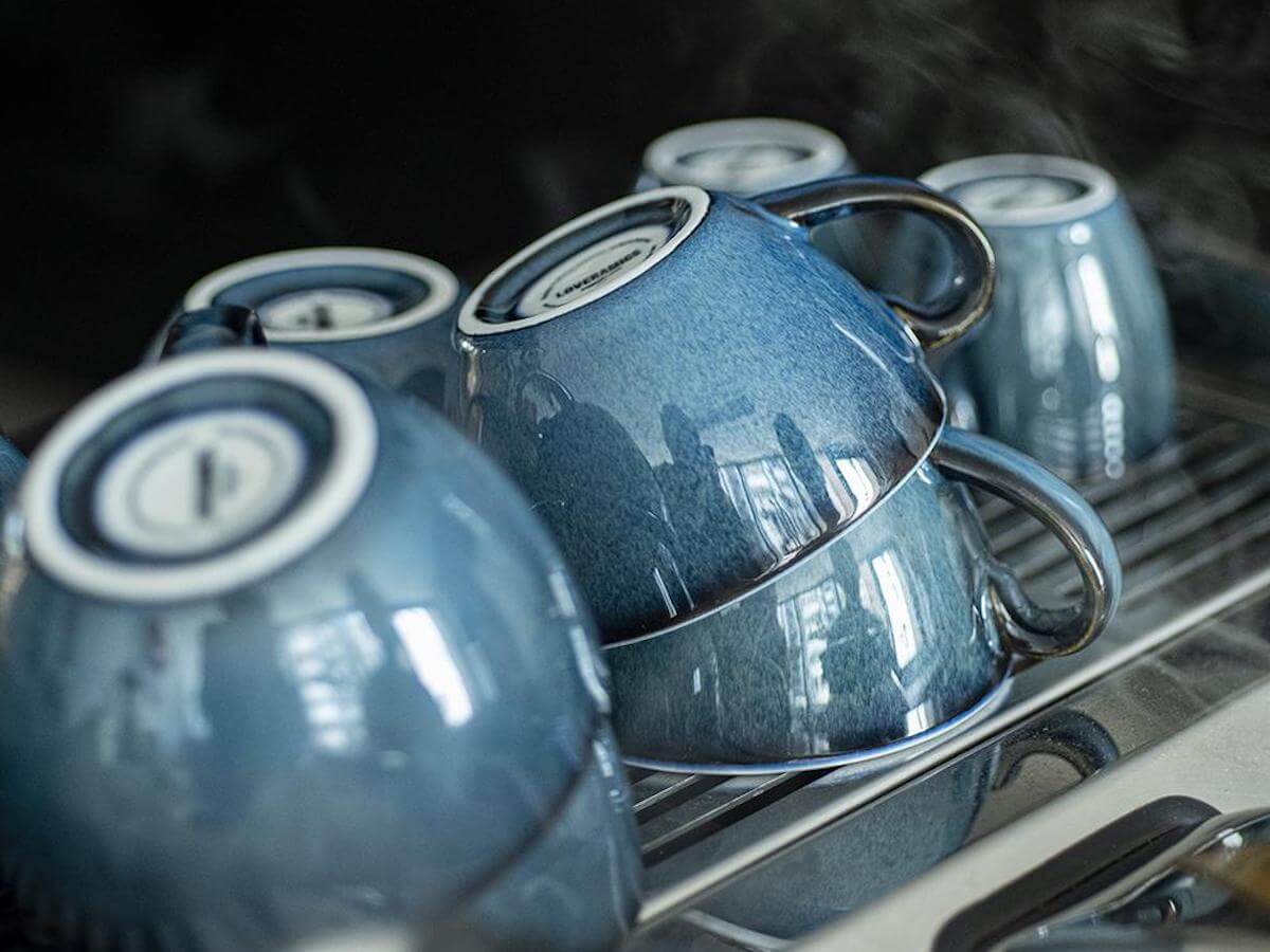 Loveramics | Tasse &amp; soucoupe à latte Egg de 300 ml - Couleurs de potier