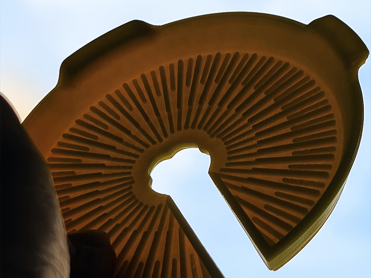 Broken Gooseneck | Couvercle de trémie Pop ROK