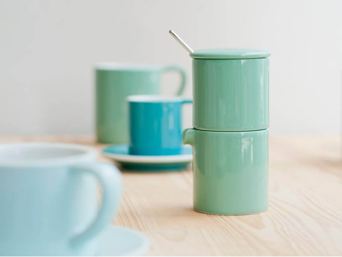 Loveramics | Ensemble sucrier &amp; crémier Bond avec cuillère