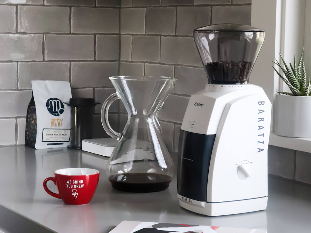 Baratza | Moulin à café Encore - Blanc