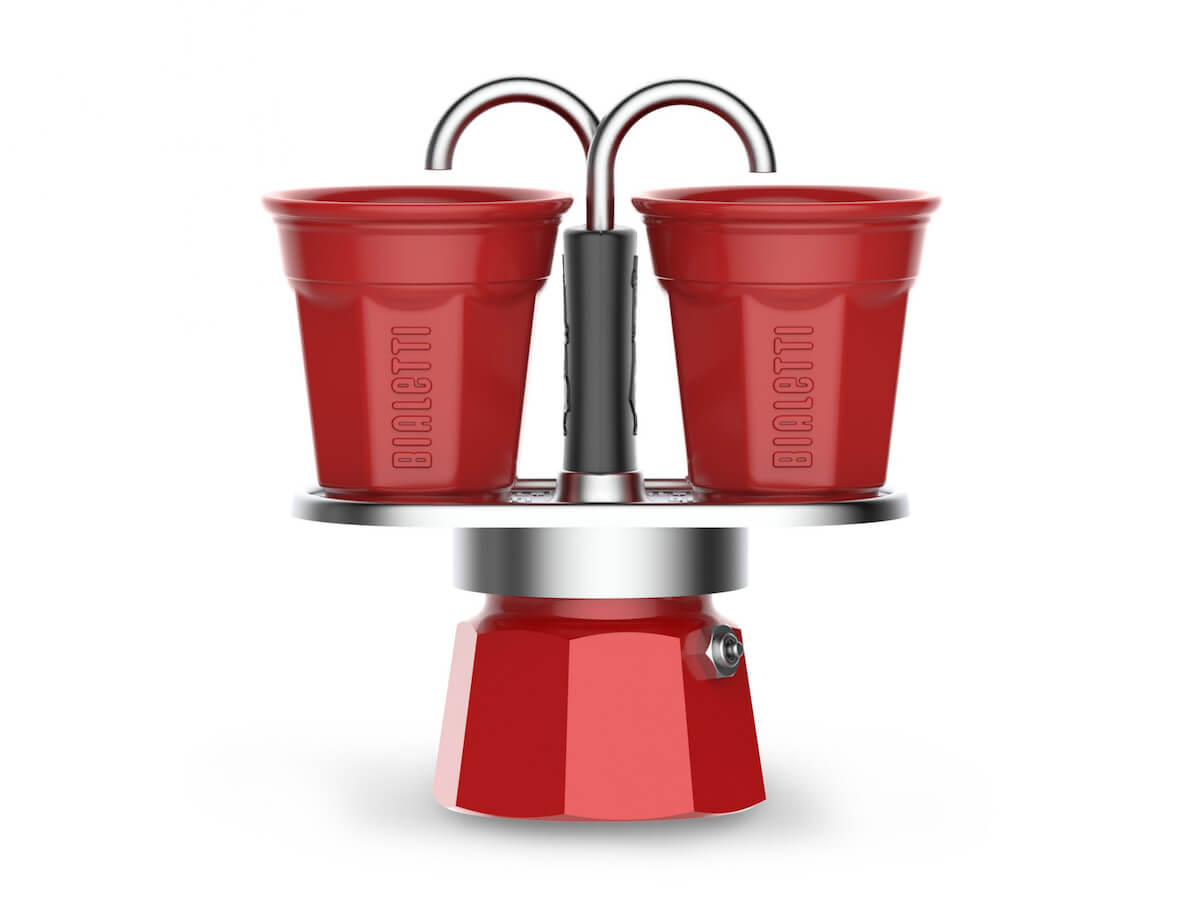 Bialetti | Cafetière italienne Mini Express à deux tasses - Rouge