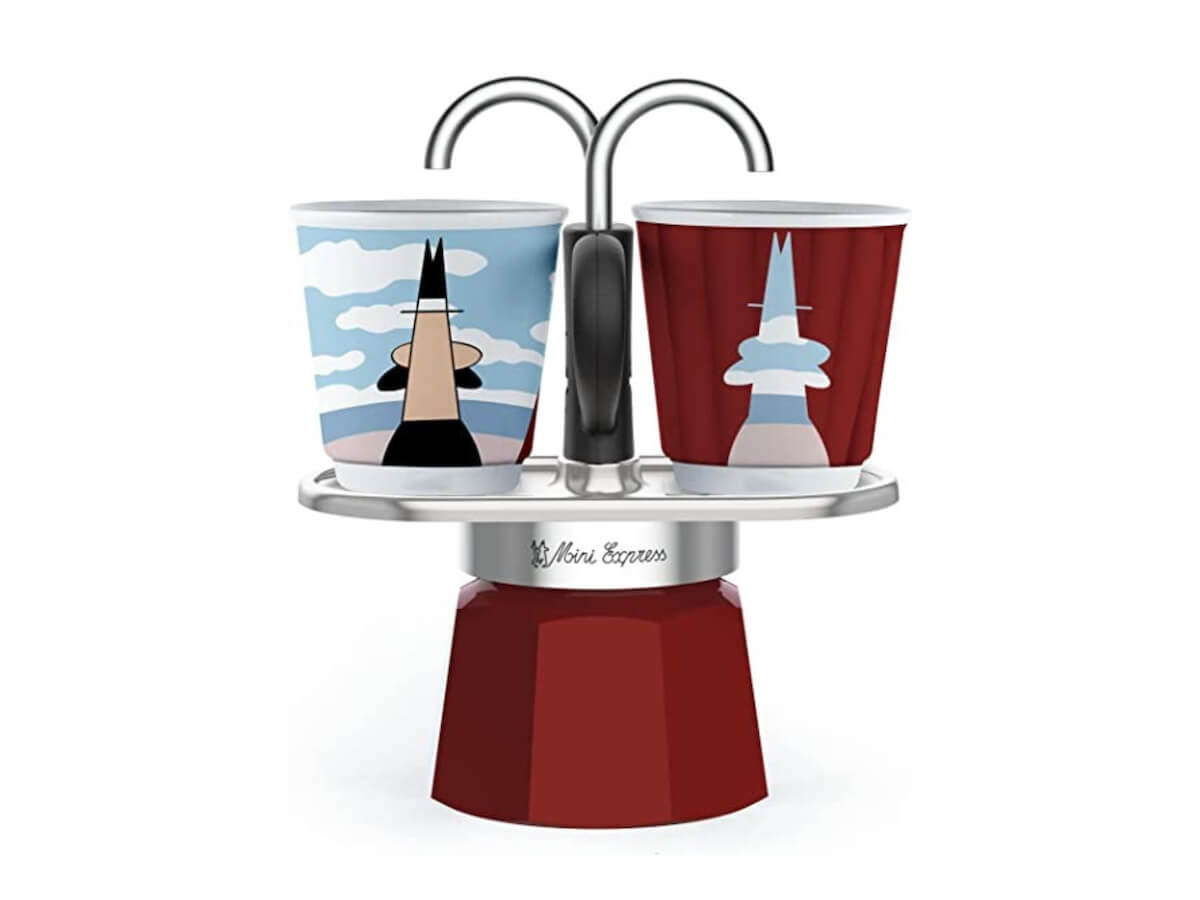 Bialetti | Cafetière italienne Mini Express à deux tasses – Collection Arte