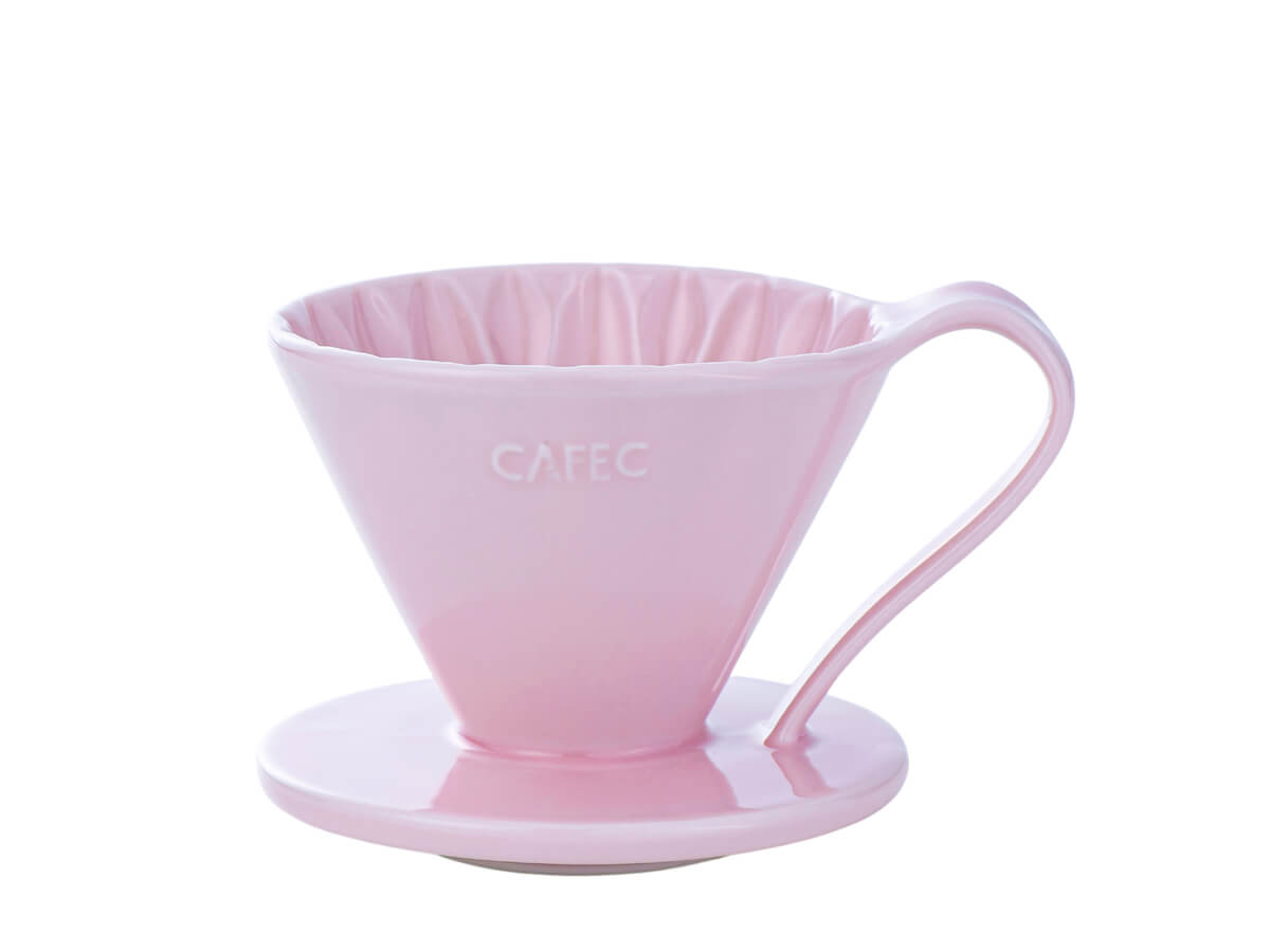 CAFEC | Cône d’infusion en porcelaine Flower Dripper - 1 tasse