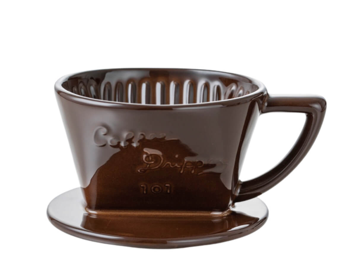 CAFEC | Cône d'infusion trapézoïdal en porcelaine - 101 (1-2 tasses)