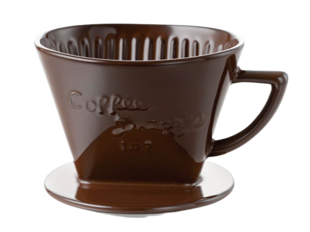 CAFEC | Cône d’infusion trapézoïdal en porcelaine - 102 (3-5 tasses)