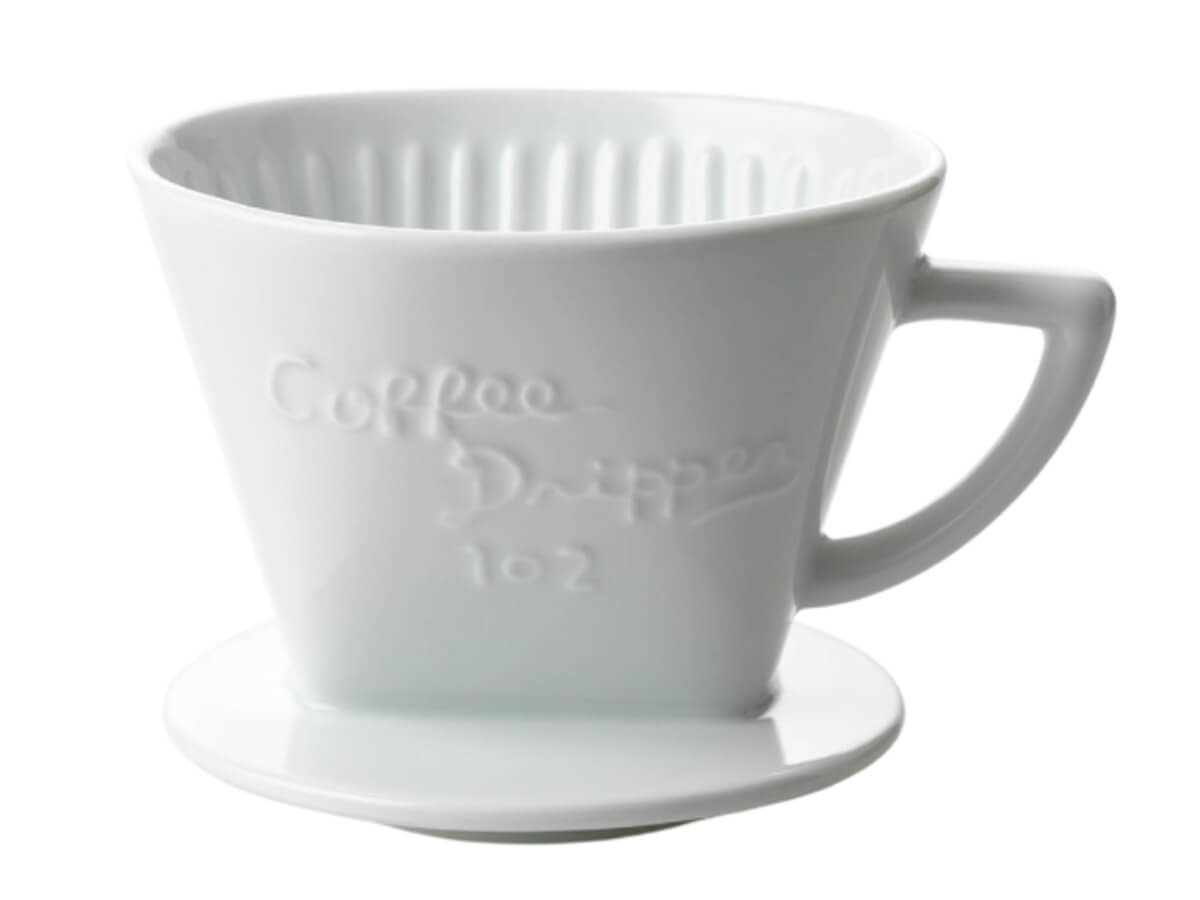 CAFEC | Cône d’infusion trapézoïdal en porcelaine - 102 (3-5 tasses)