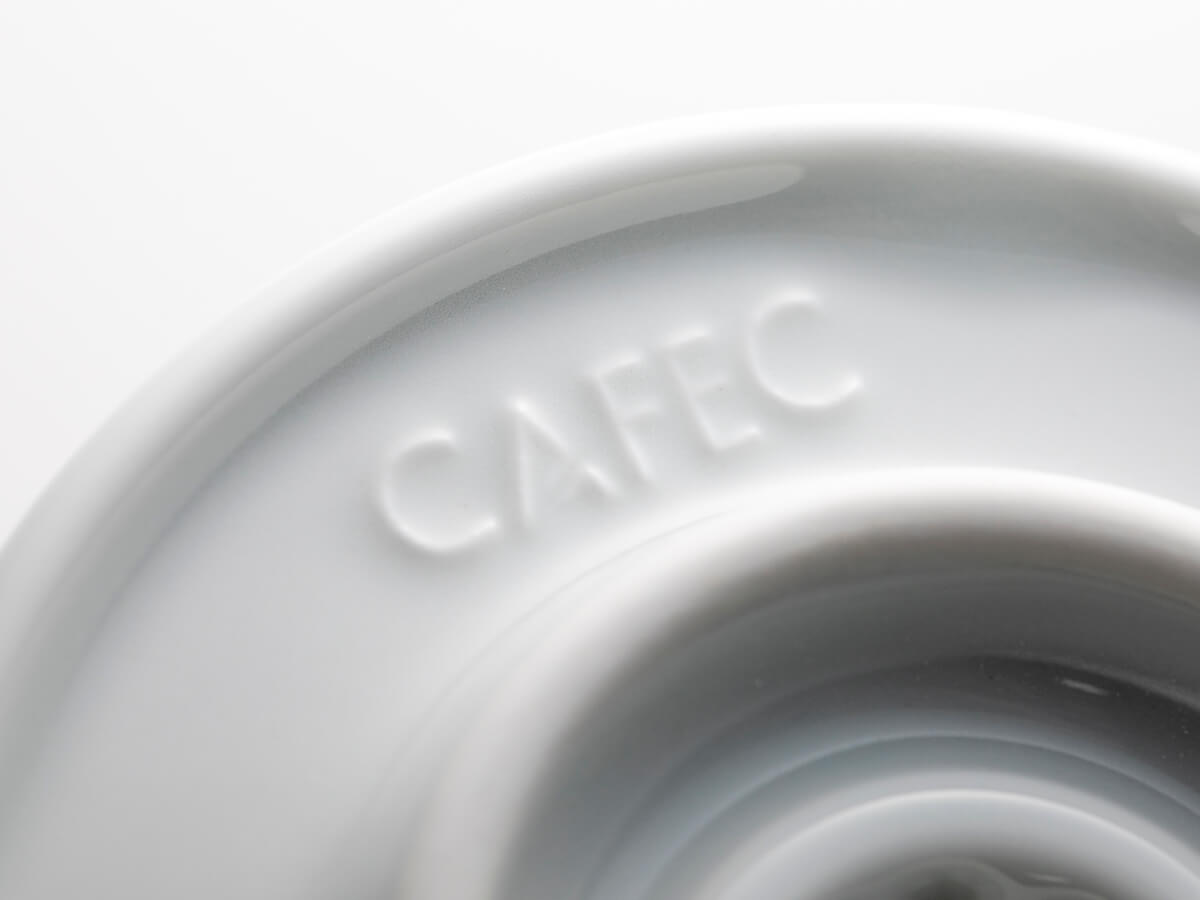 CAFEC | Cône d’infusion en porcelaine Flower Dripper - 2-4 tasses