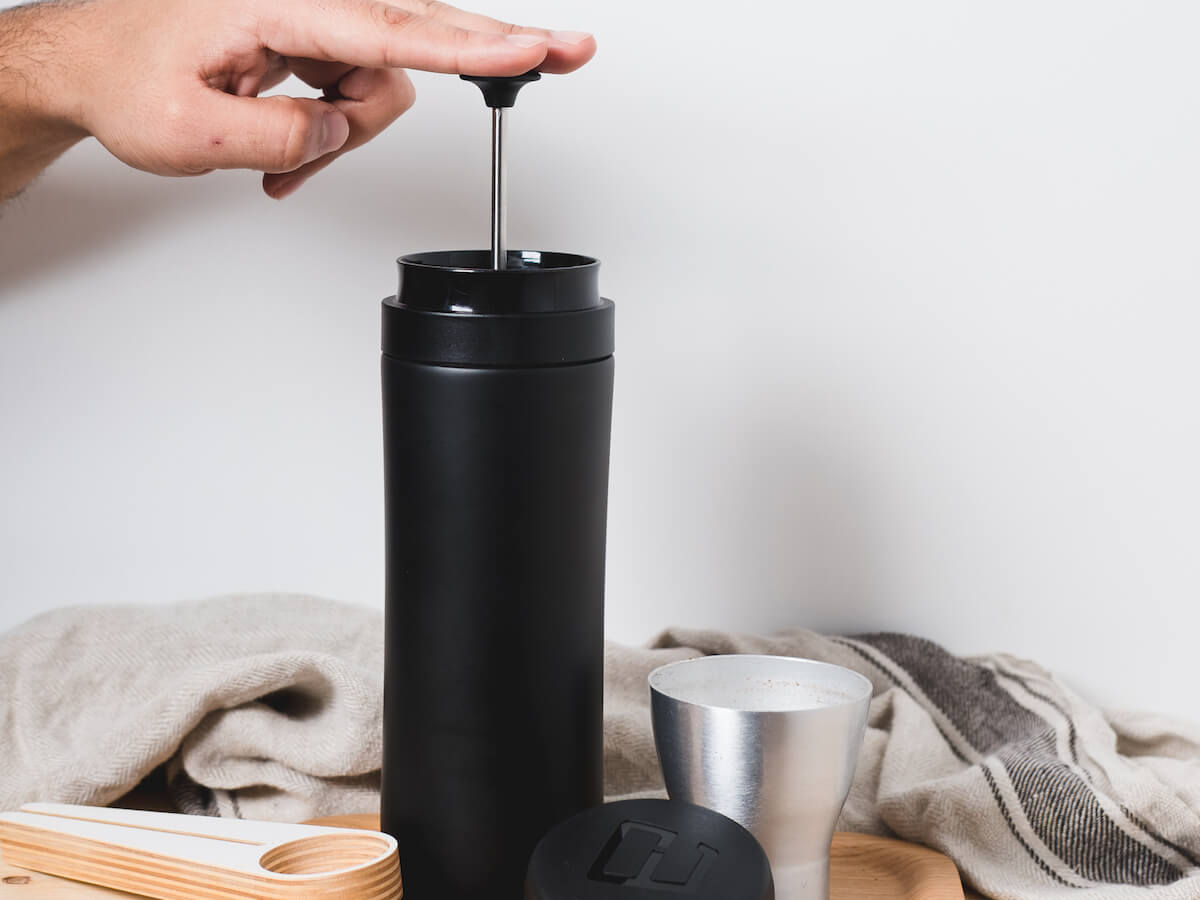 Espro | Travel Press - Meteorite Black - CAFUNE - Brewing Equipment - Canada