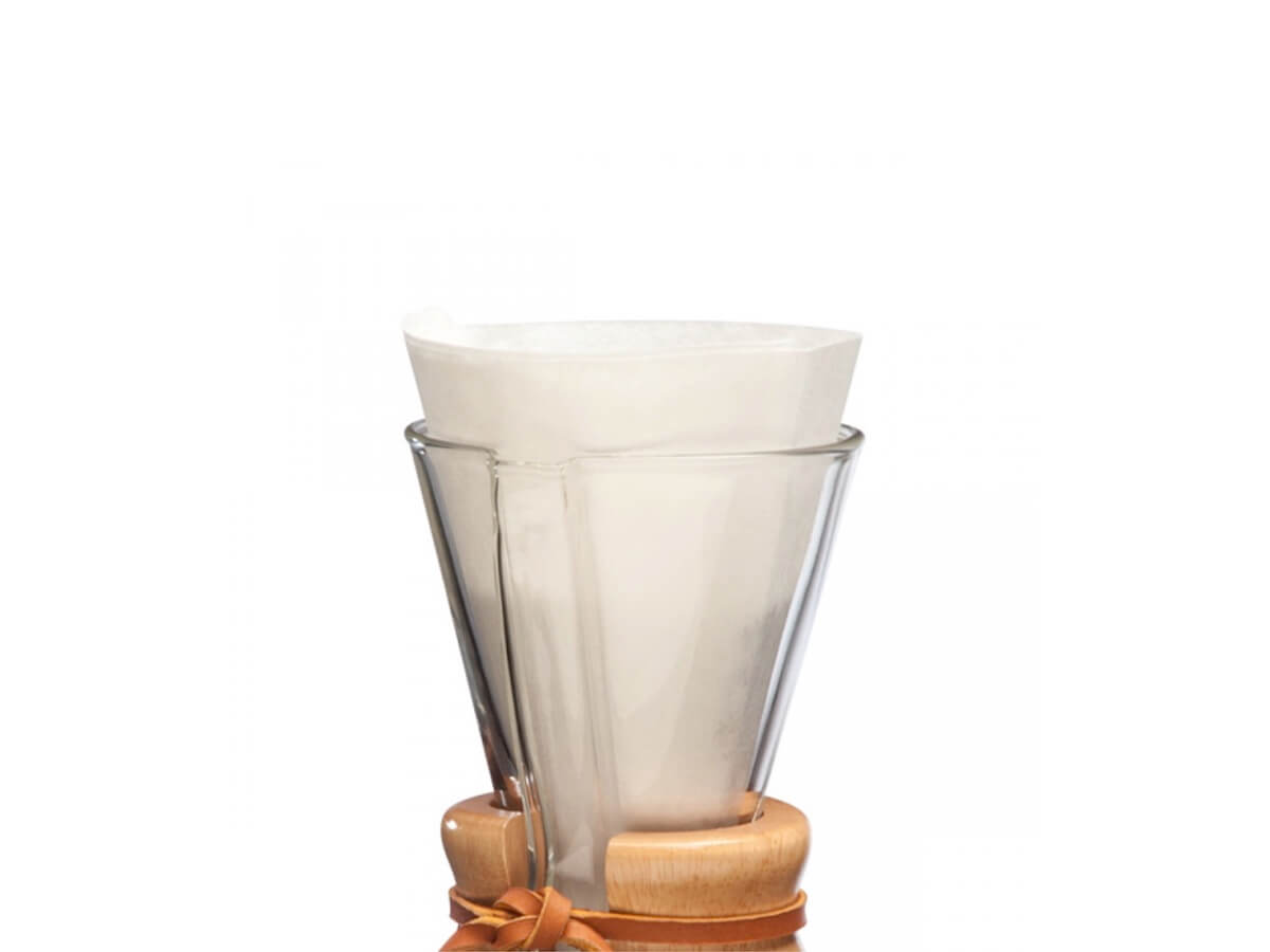 Chemex | Filtres en demi-lune non pliés