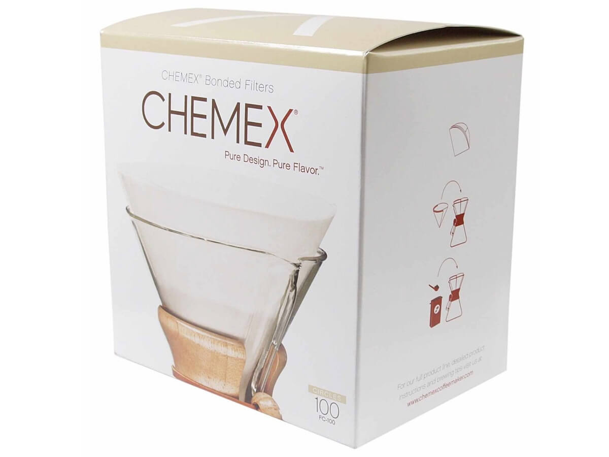 Chemex | Filtres circulaires pré-pliés