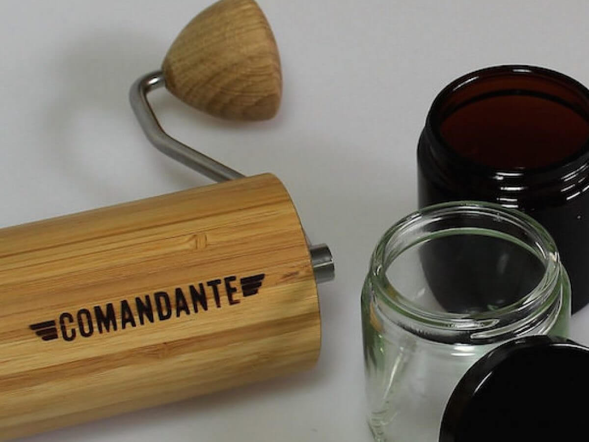 Comandante | Ensemble de pots pour grains à café – Transparent