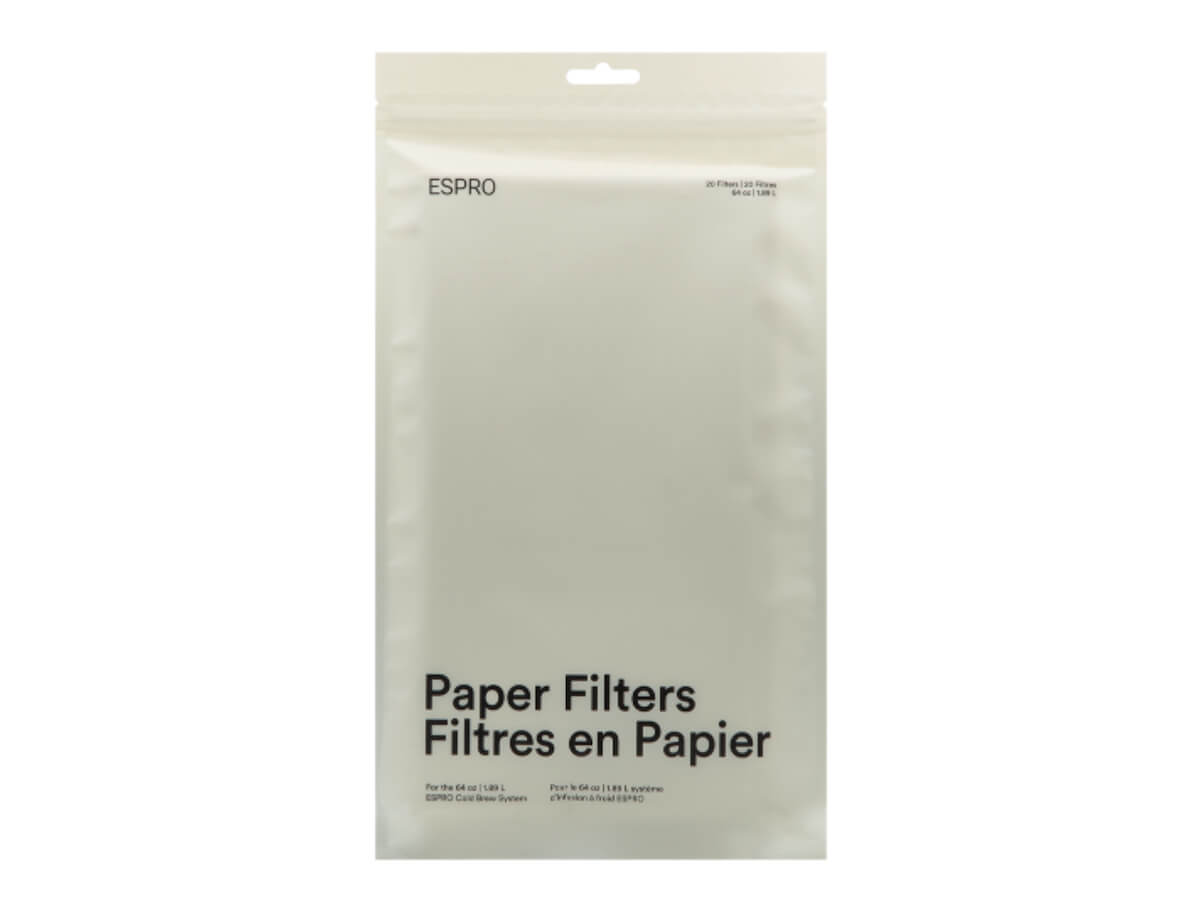 Espro | Filtres en papier pour infusion à froid