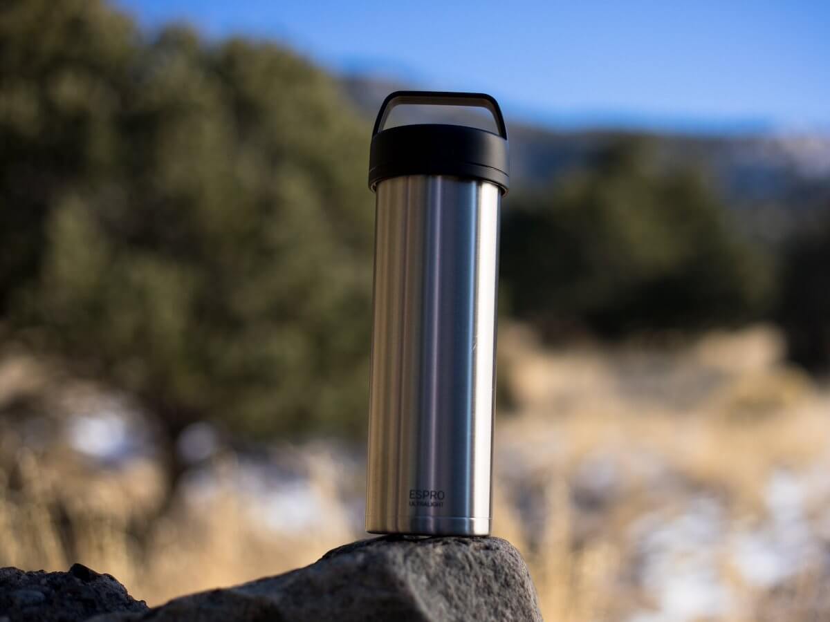 Espro | Cafetière à piston P0 Ultralight - Acier inoxydable brossé
