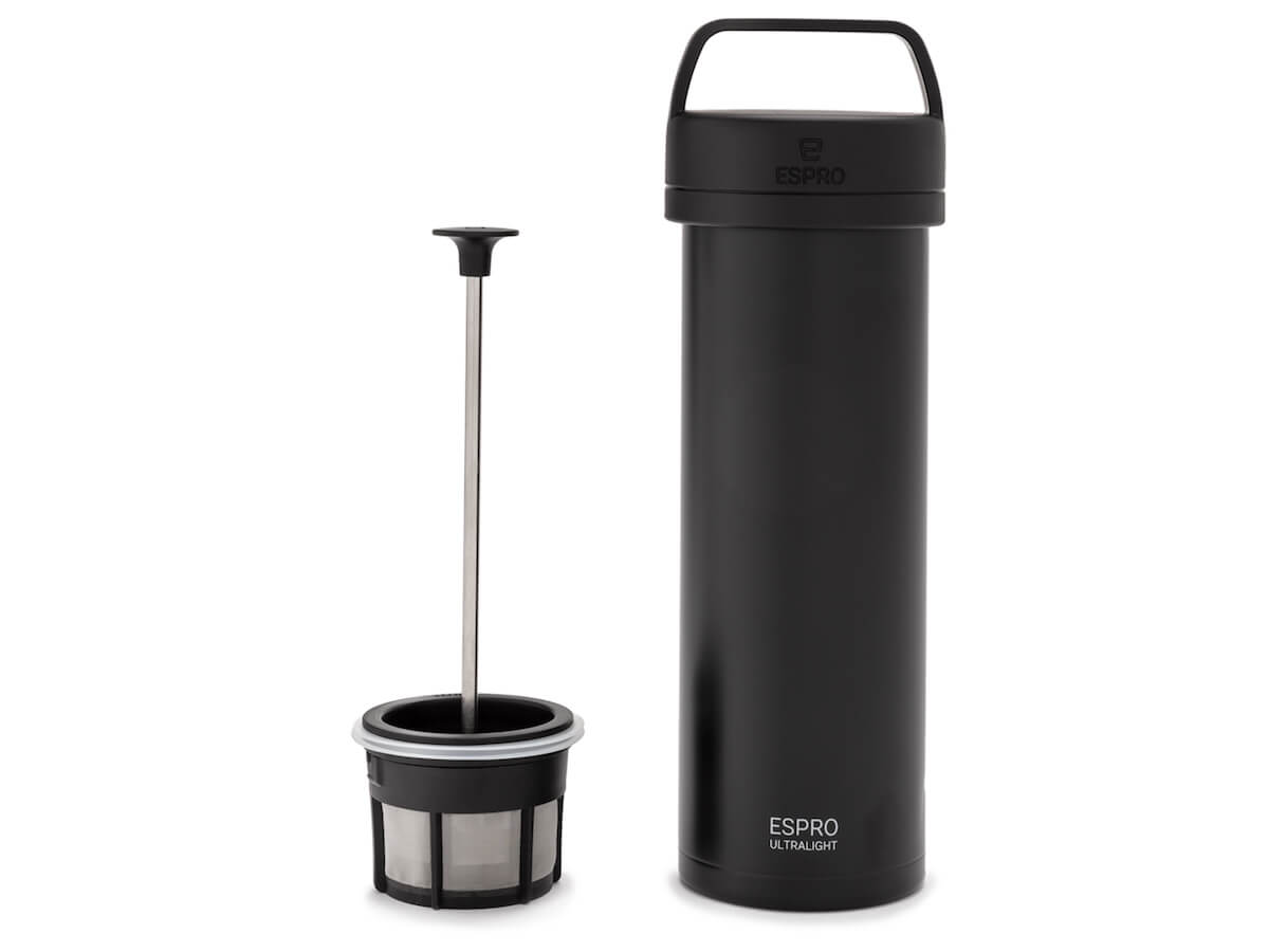 Espro | Cafetière à piston P0 Ultralight - Noir météorite