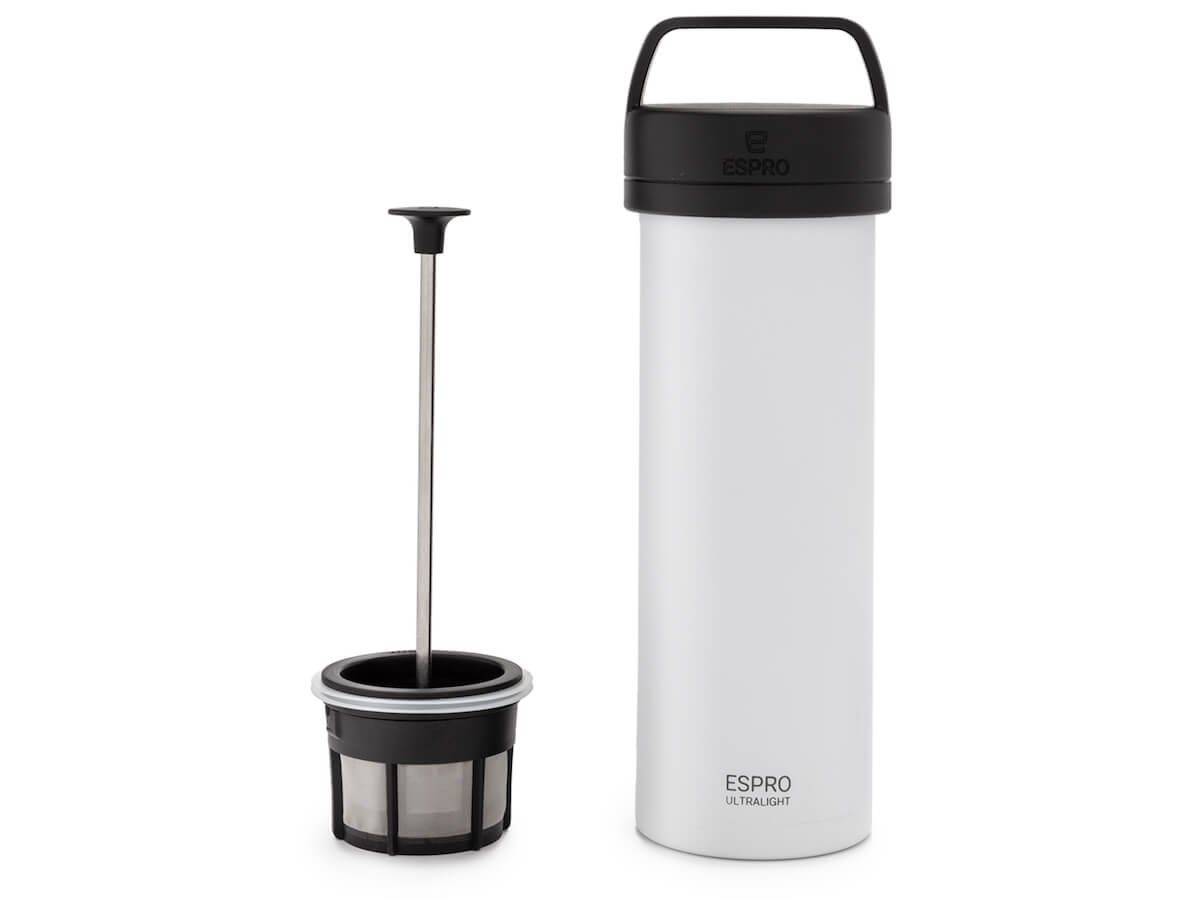 Espro | Cafetière à piston P0 Ultralight - Blanc crayeux