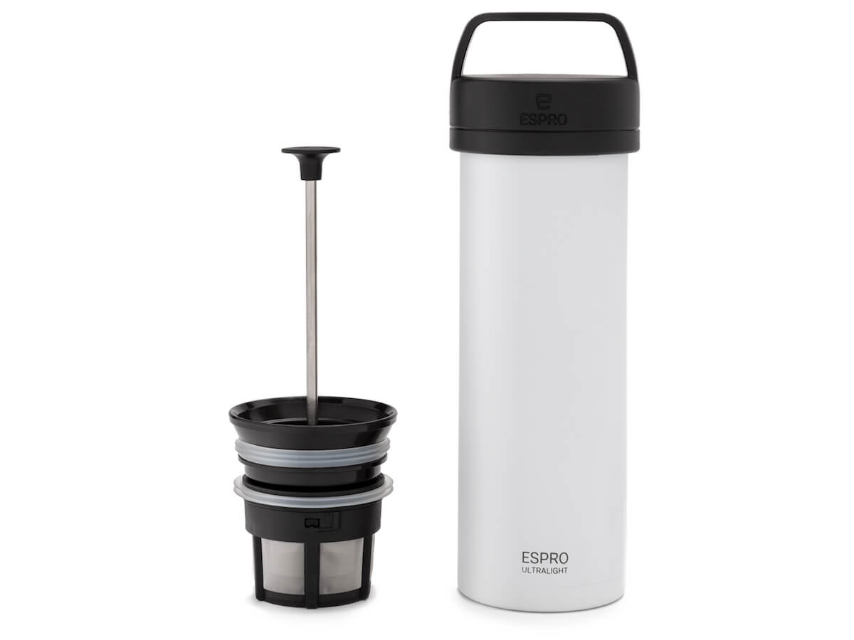 Espro | Cafetière à piston P0 Ultralight - Blanc crayeux