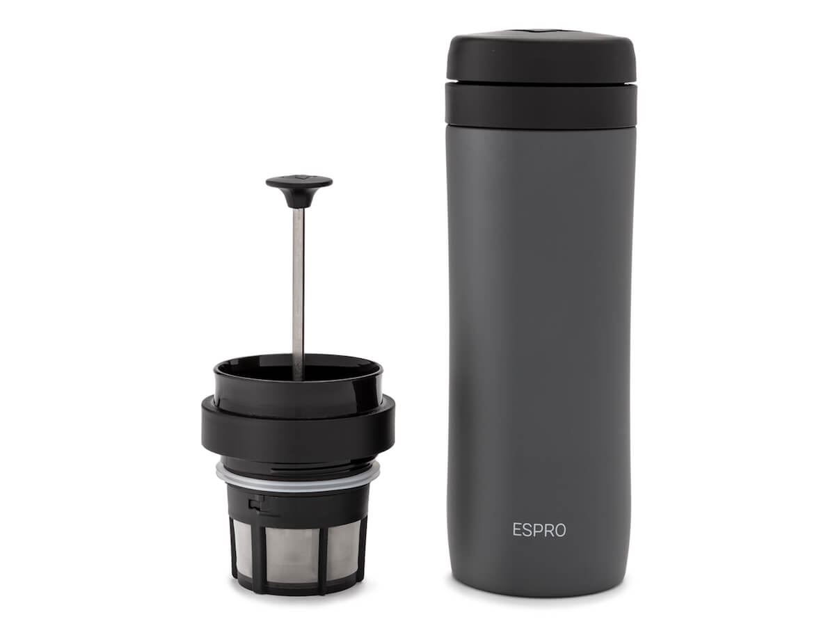 Espro | Cafetière à piston de voyage P1 - Gris ardosie