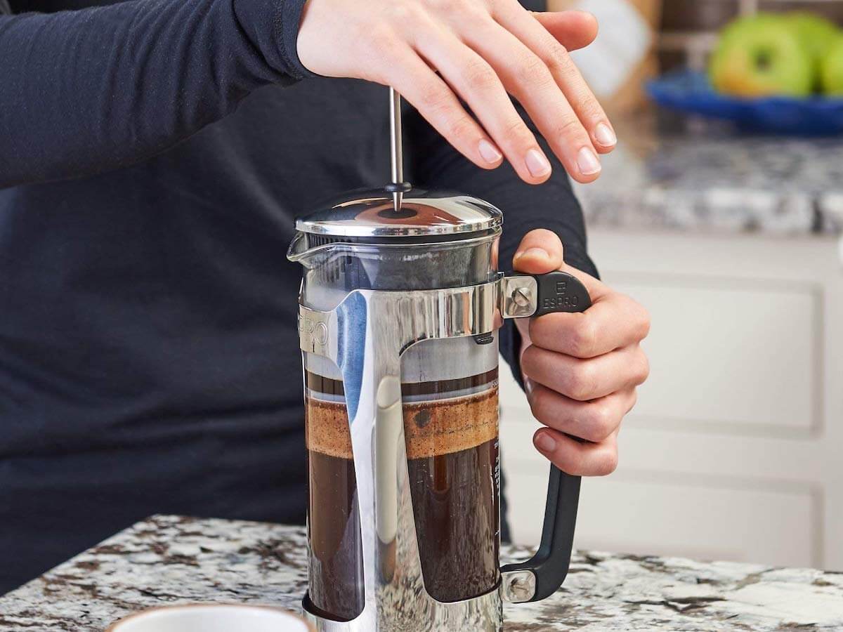 Espro | Cafetière à piston P5 - Acier inoxydable