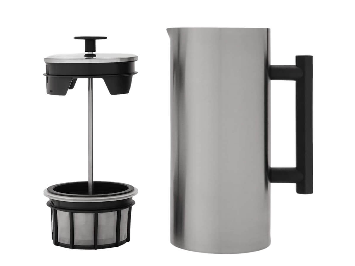 Espro | Cafetière à piston P6 - Acier inoxydable brossé