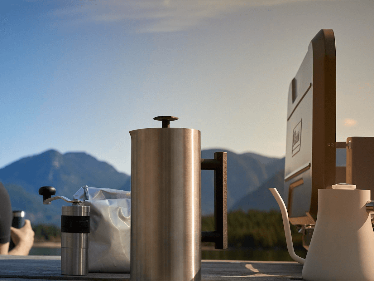 Espro | Cafetière à piston P6 - Acier inoxydable brossé