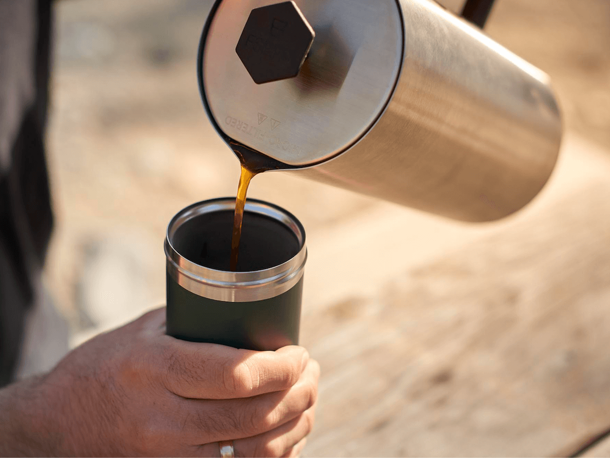 Espro | Cafetière à piston P6 - Acier inoxydable brossé
