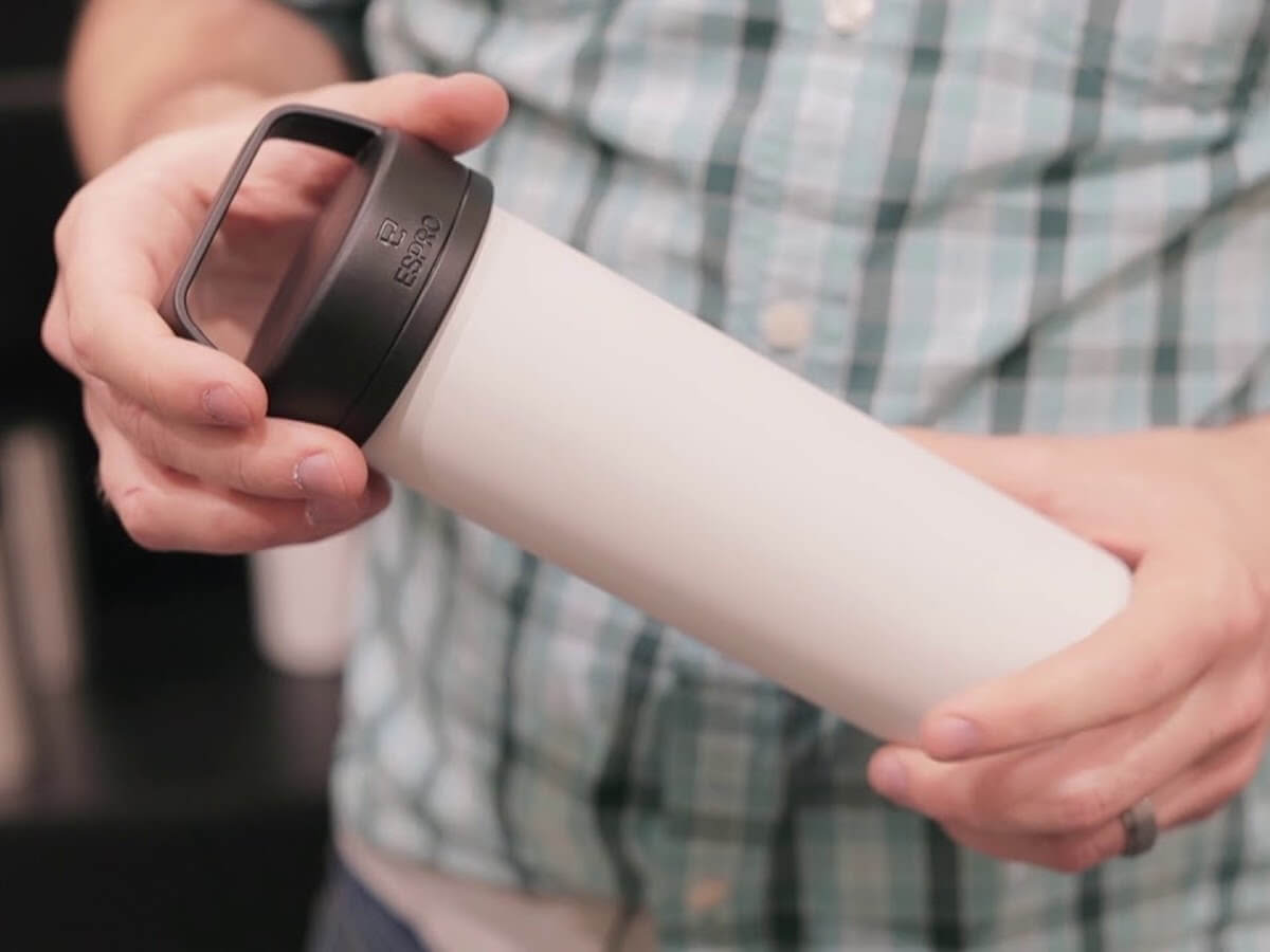 Espro | Cafetière à piston P0 Ultralight - Blanc crayeux