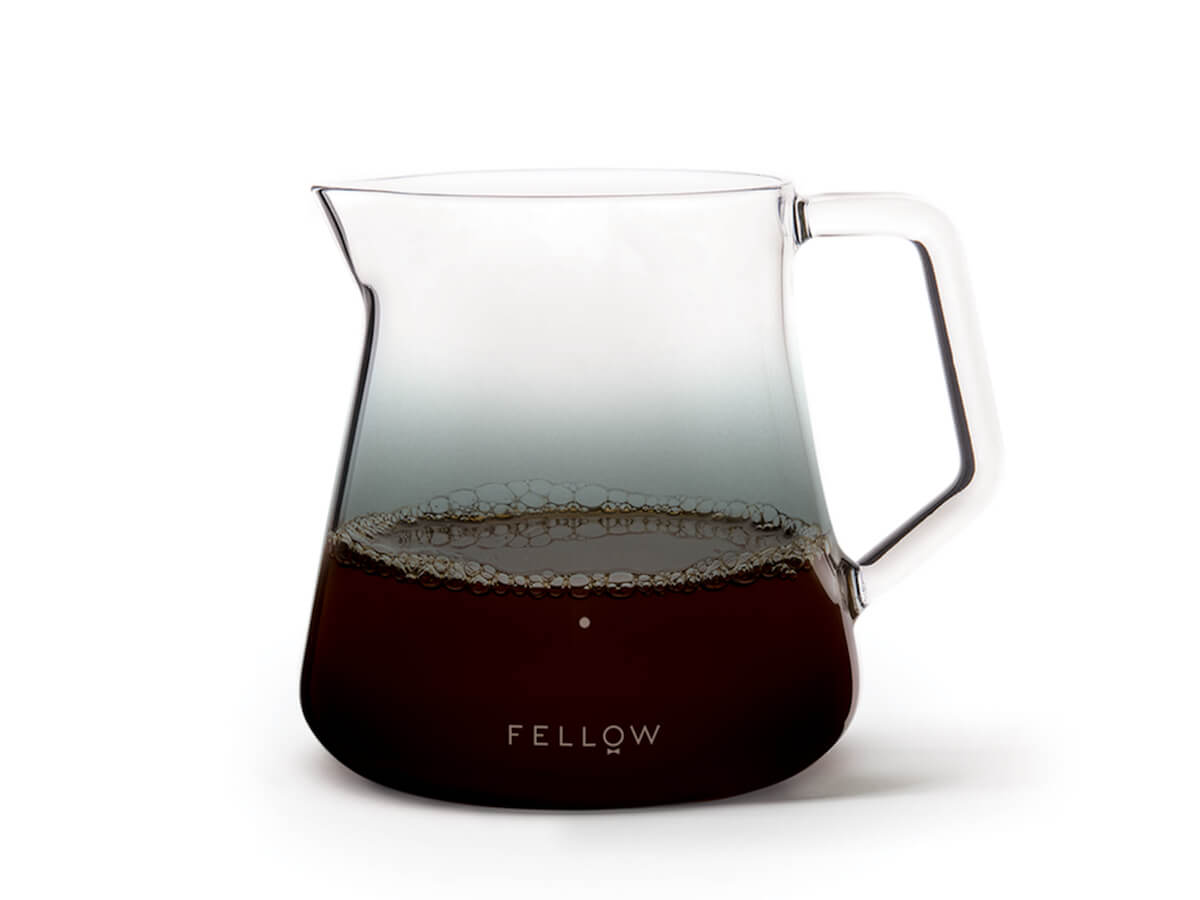 Fellow | Carafe en verre Mighty Small - Gris fumée