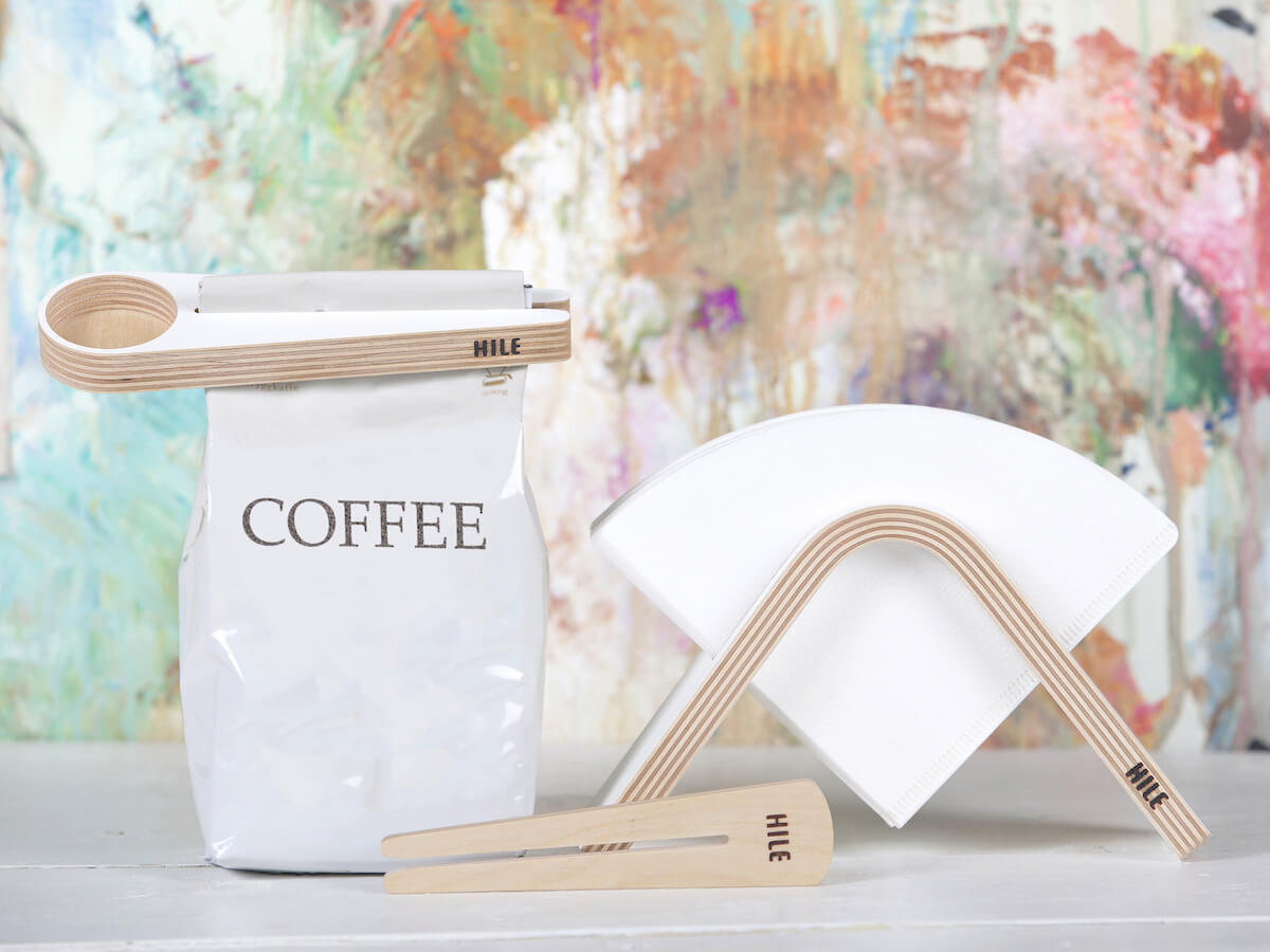Hile | Kapu Coffee Scoop &amp; Bag Clip - CAFUNE - Serveware - Canada
