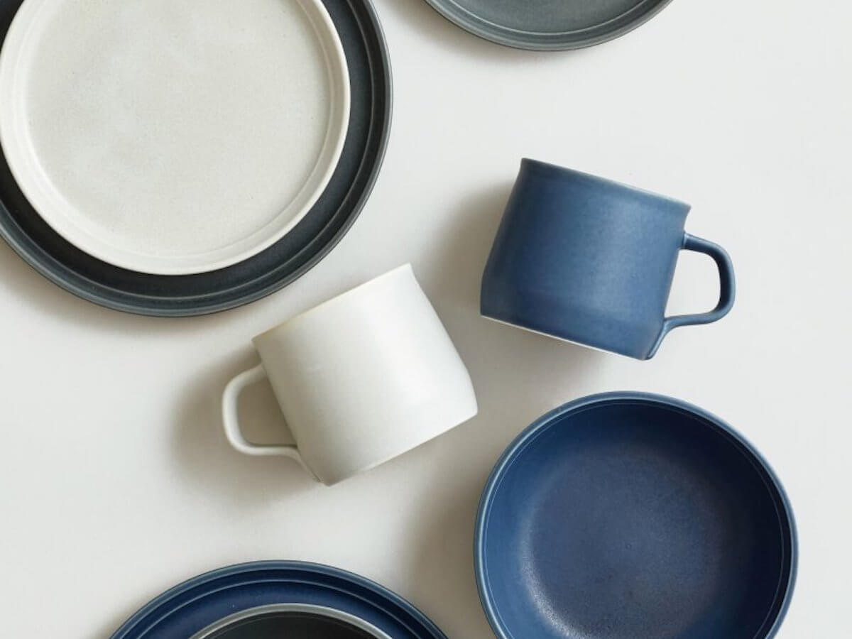 Kinto | Grande tasse Fog - Bleu