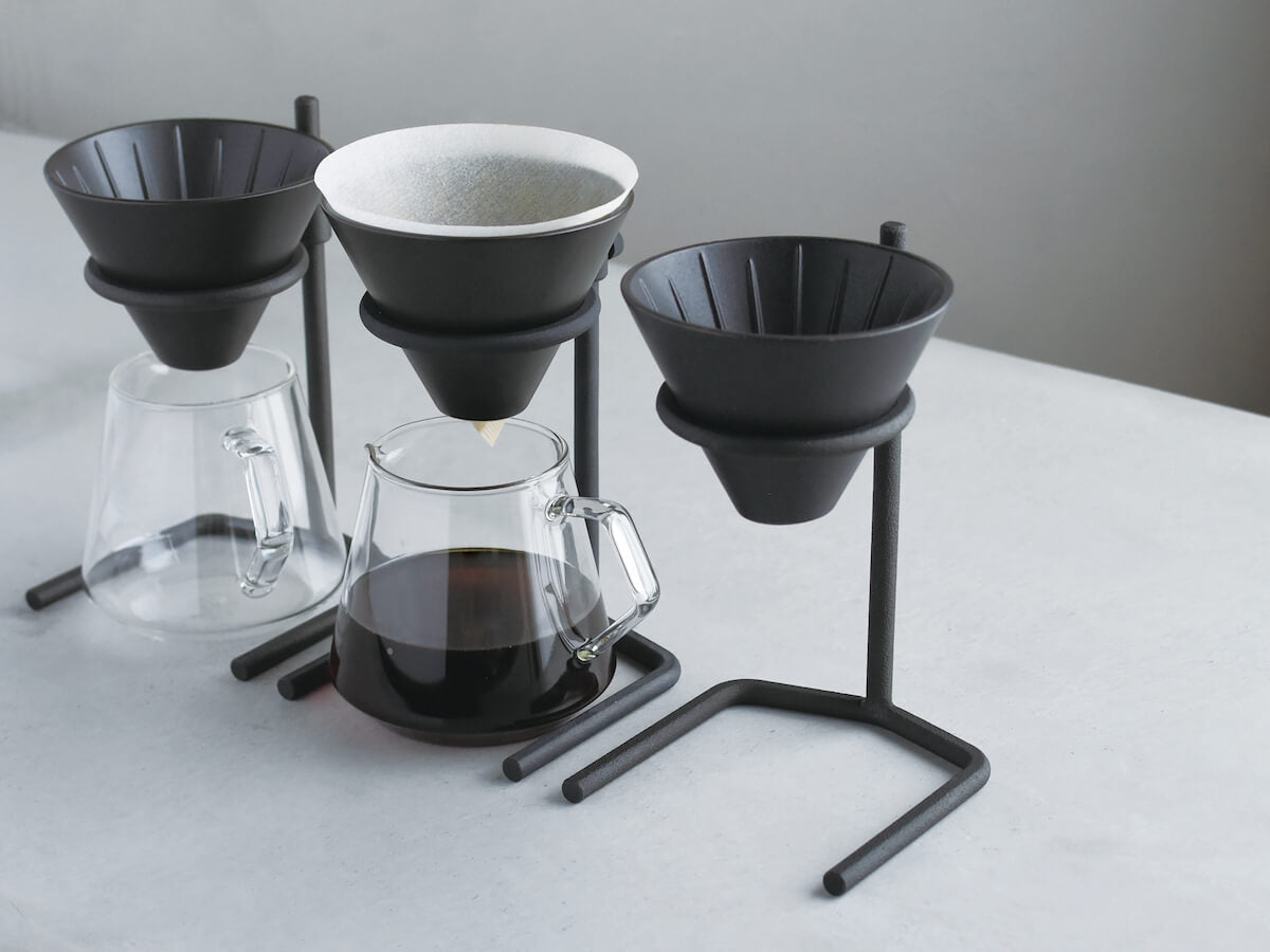 Kinto | Support pour infuseur Slow Coffee Style – Noir