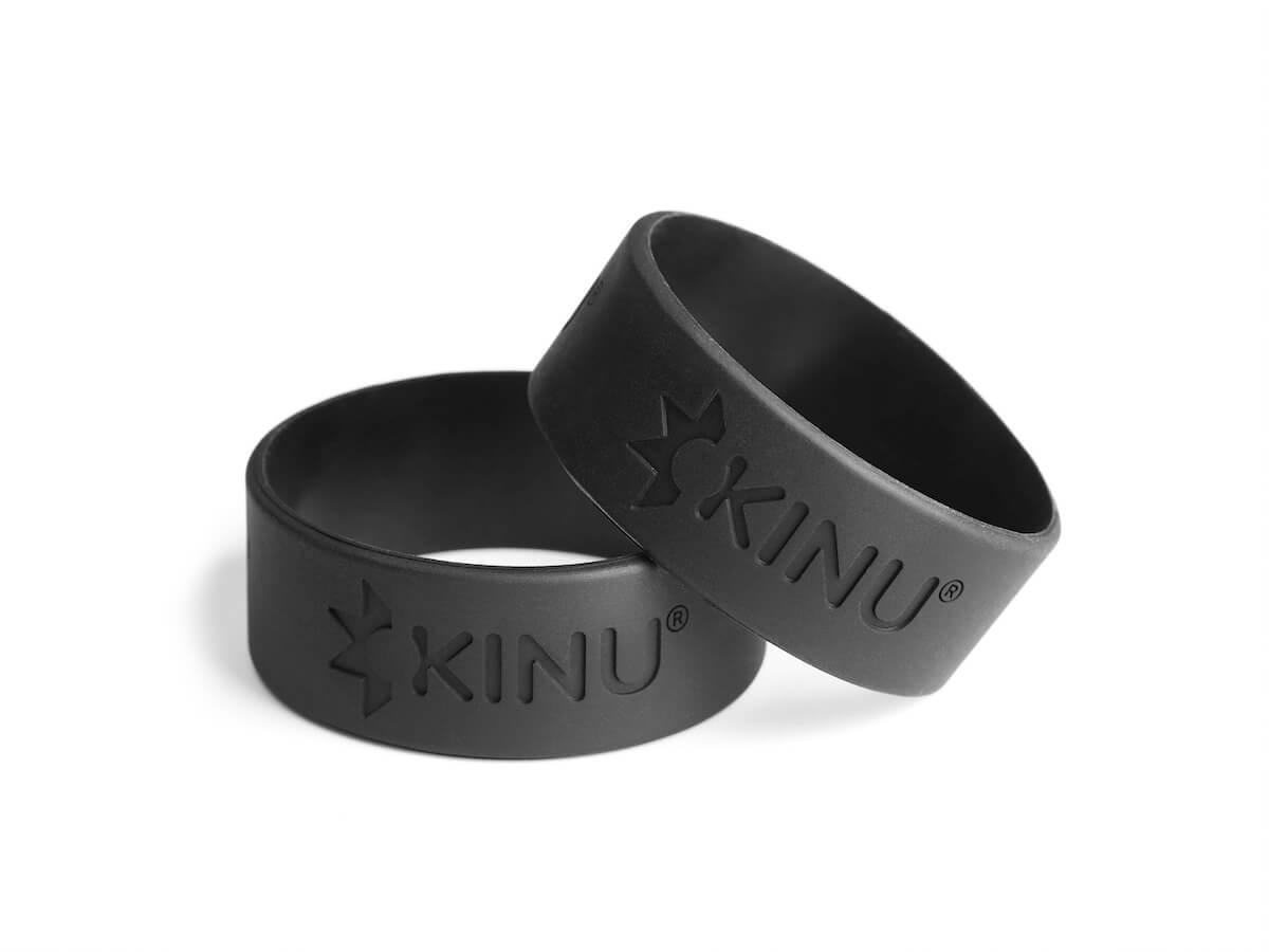 Kinu | Bandes d’adhérence en silicone - 2 pièces