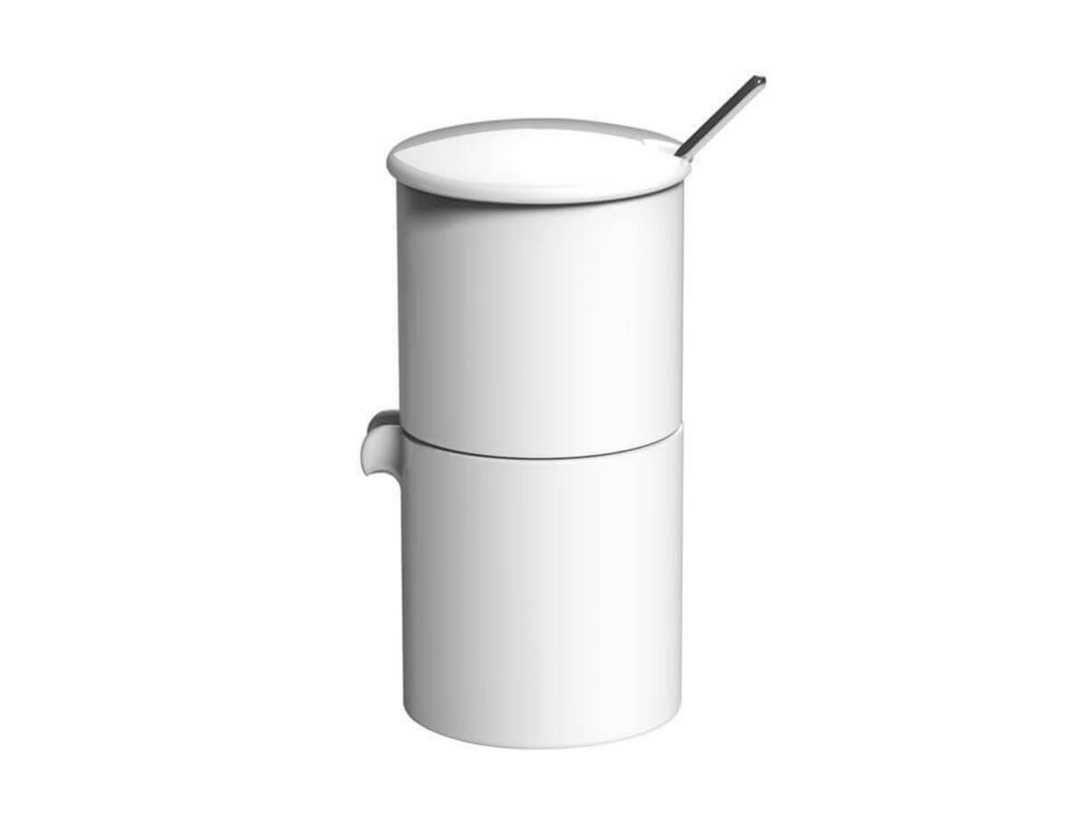 Loveramics | Ensemble sucrier & crémier Bond avec cuillère