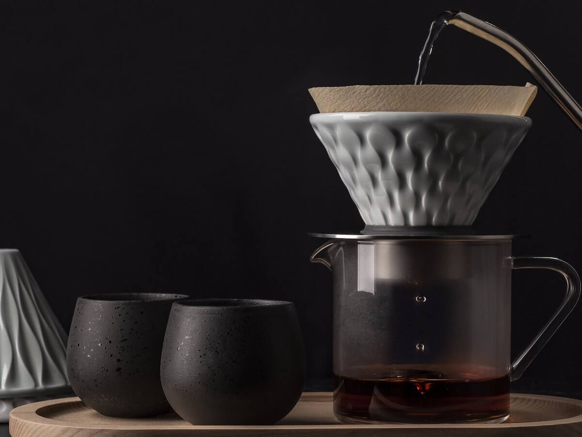 Loveramics | Cône d’infusion - Velouté (bleu céladon)