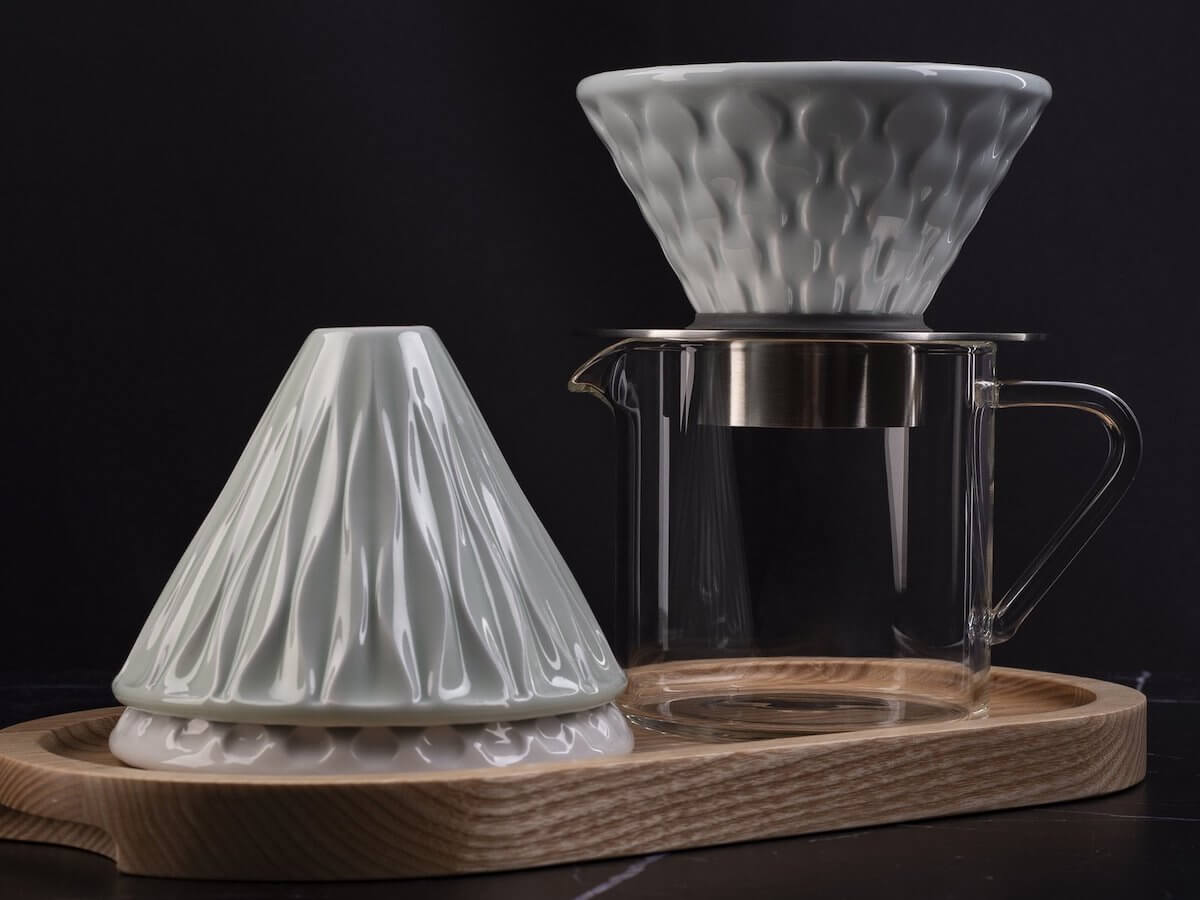 Loveramics | Cône d’infusion - Velouté (bleu céladon)