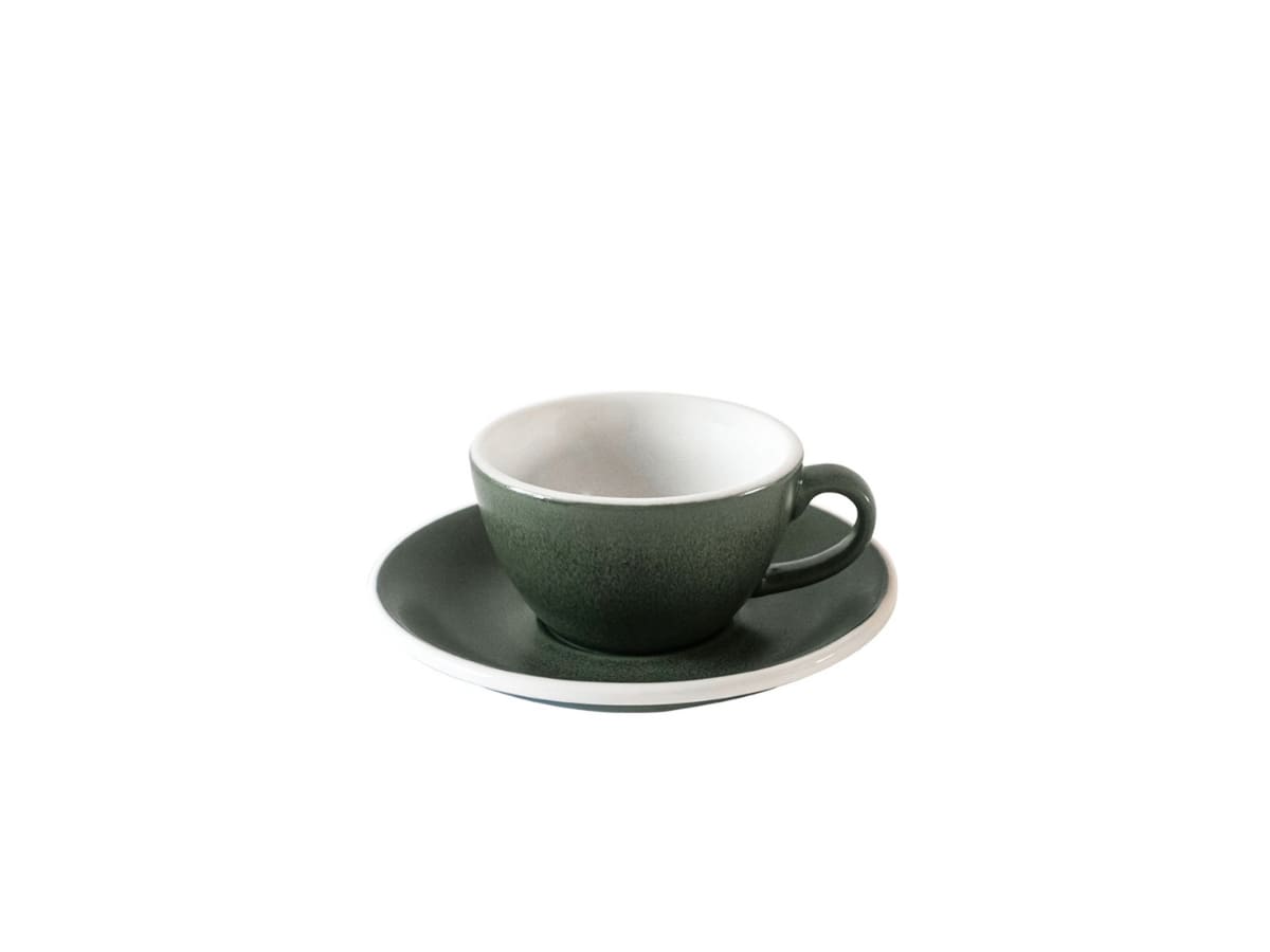 Loveramics | Egg tasse &amp; soucoupe à flat white de 150ml  - Couleurs Minérales
