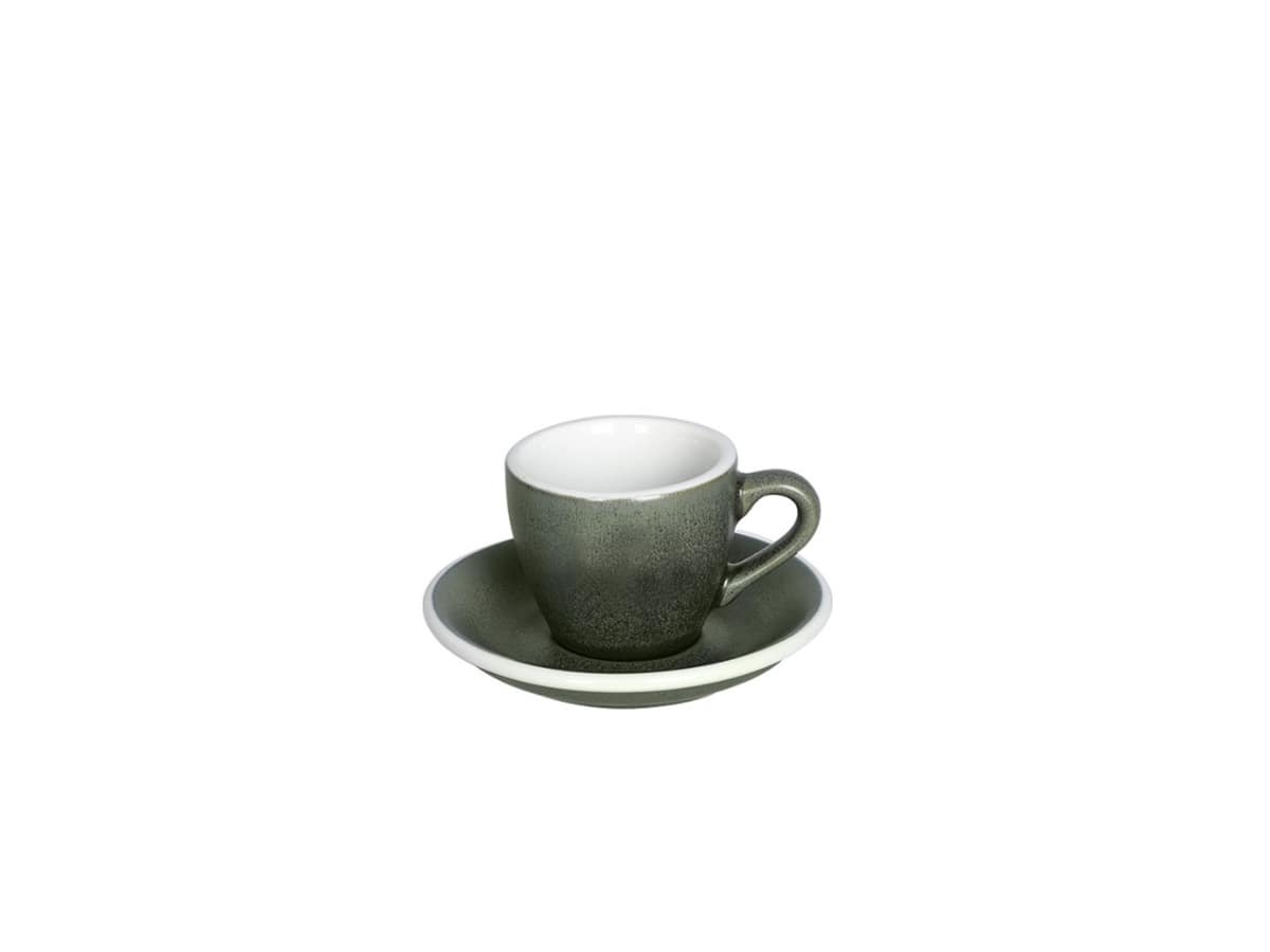 Loveramics | Egg tasse &amp; soucoupe à espresso de 80ml - Couleurs Minérales