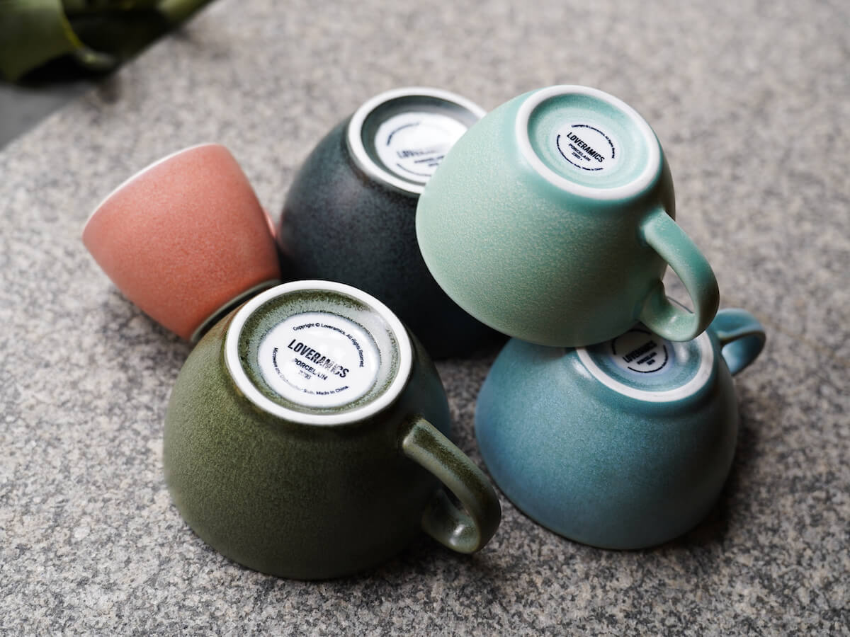 Loveramics | Egg tasse et soucoupe à cappucino de 250ml - Couleurs Minérales