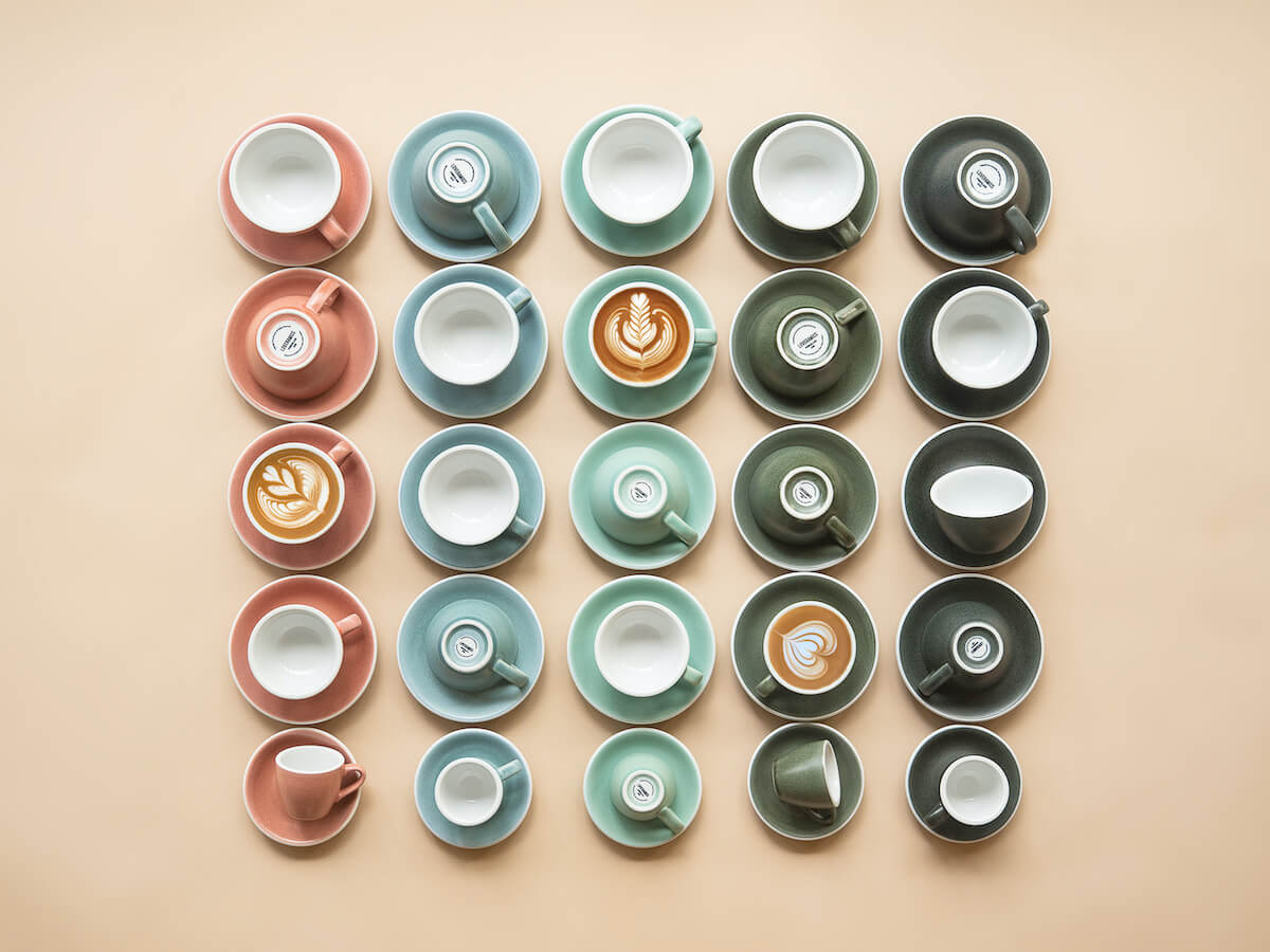 Loveramics | Egg tasse & soucoupe à espresso de 80ml - Couleurs Minérales