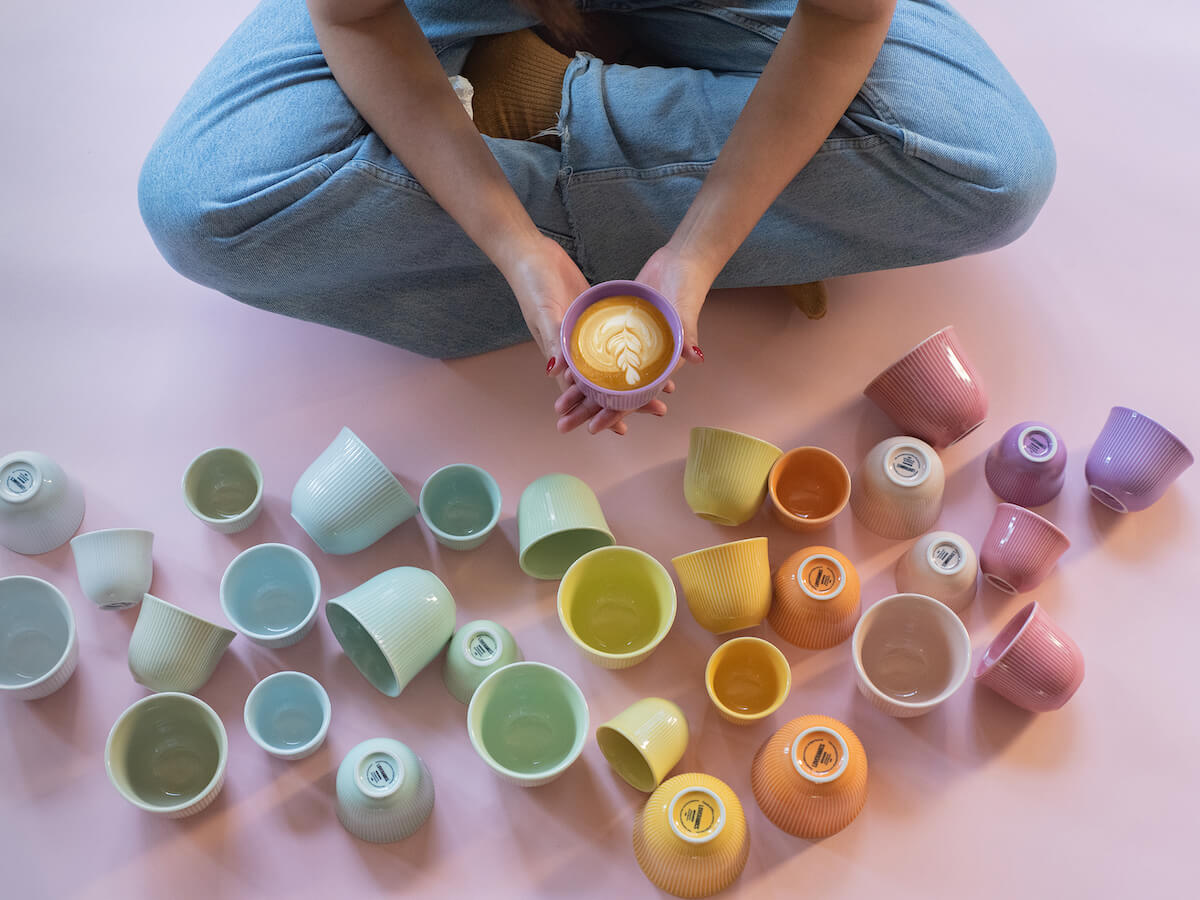 Loveramics | Tasse de dégustation à motif en relief de 250 ml