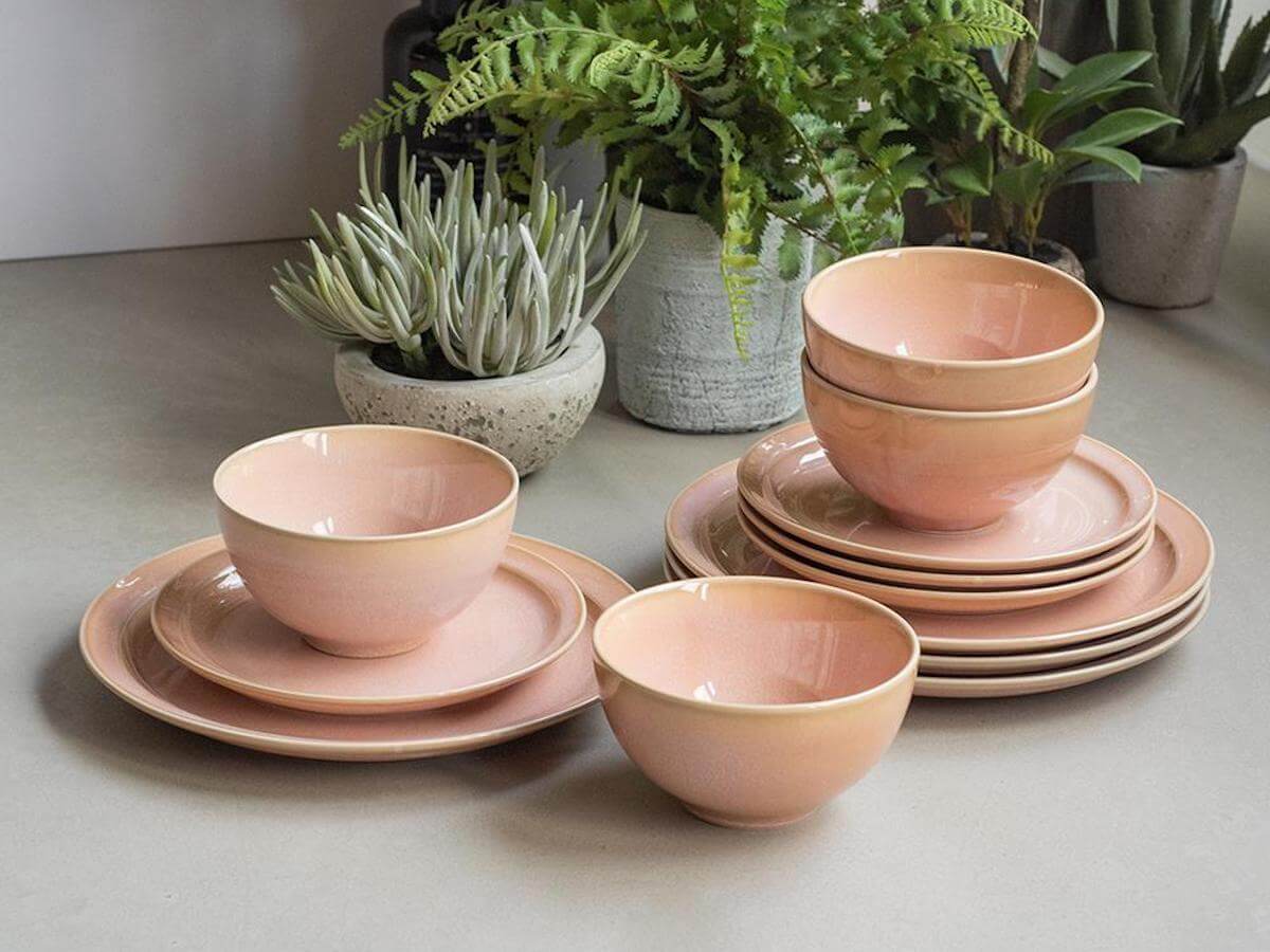 Loveramics | Assiette à dîner de 26,5cm Er-Go! Rose