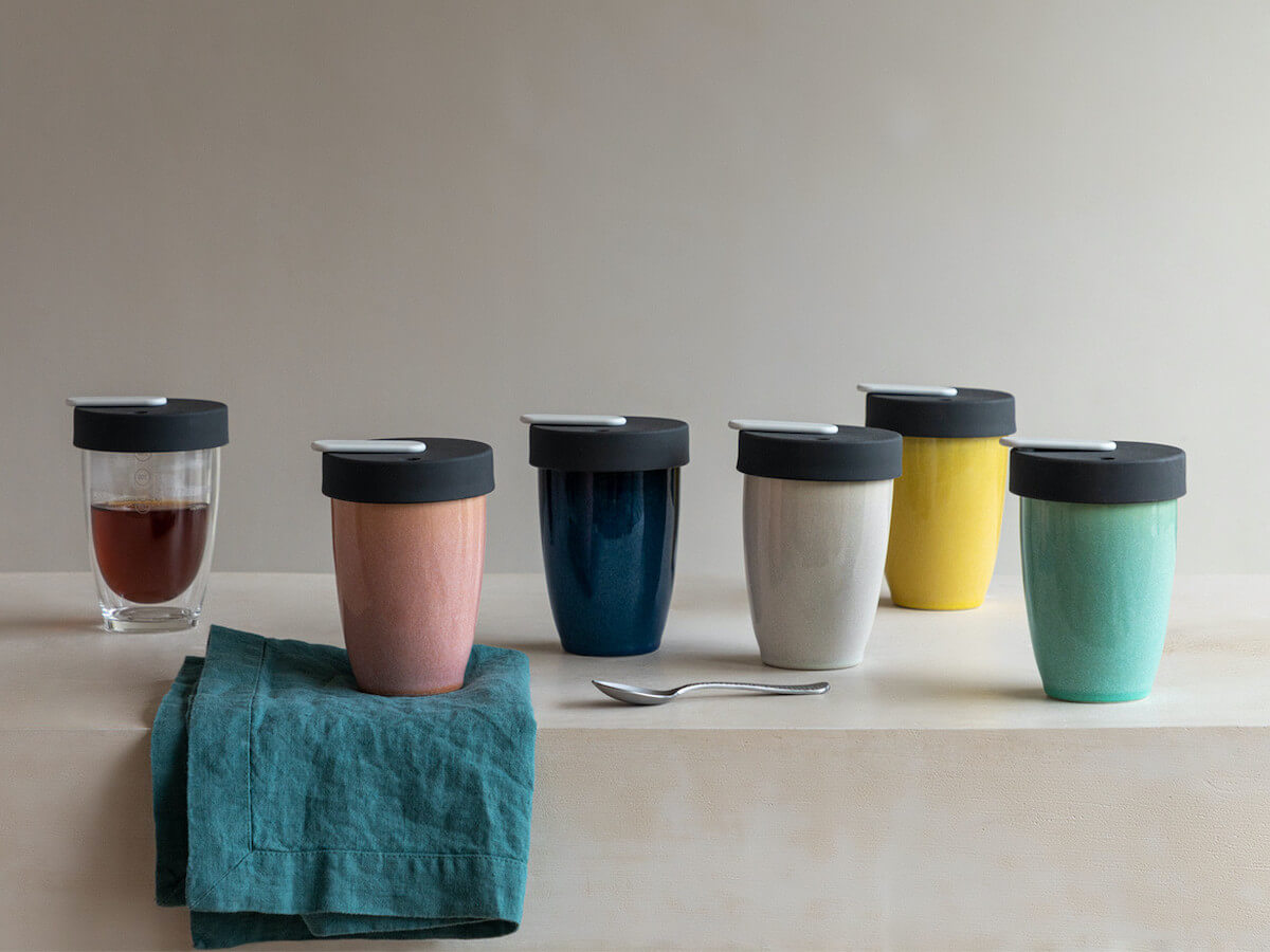 Loveramics | Tasse Nomad - Basilic (couleurs de potier)