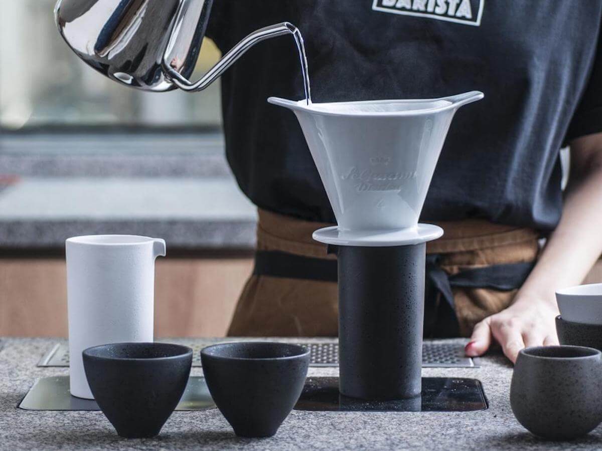 Loveramics | Pichet de spécialité &amp; 2 tasses de dégustation