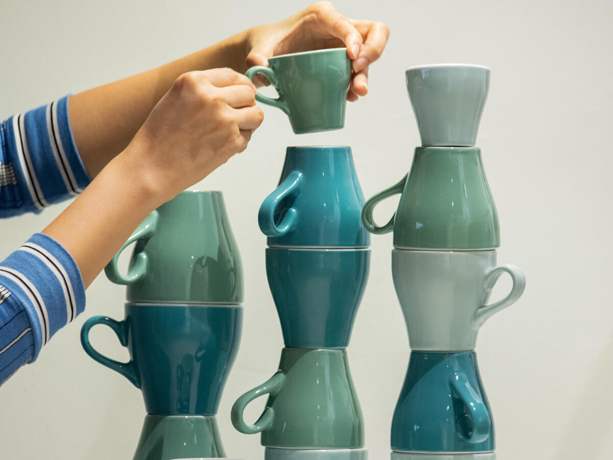 Loveramics | Tasse et soucoupe à espresso Tulip de 80 ml